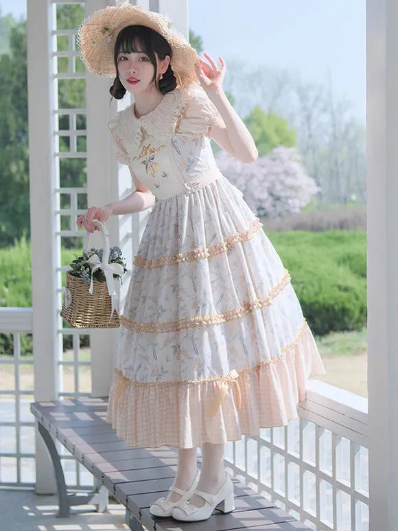 Sweet Lolita Dress Polyester Sleeveless Jumper Lolita Dress