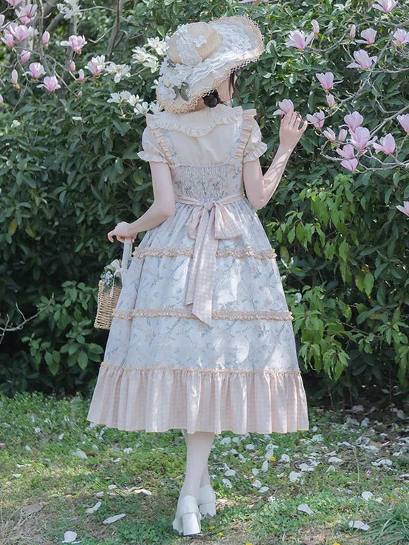Sweet Lolita Dress Polyester Sleeveless Jumper Lolita Dress