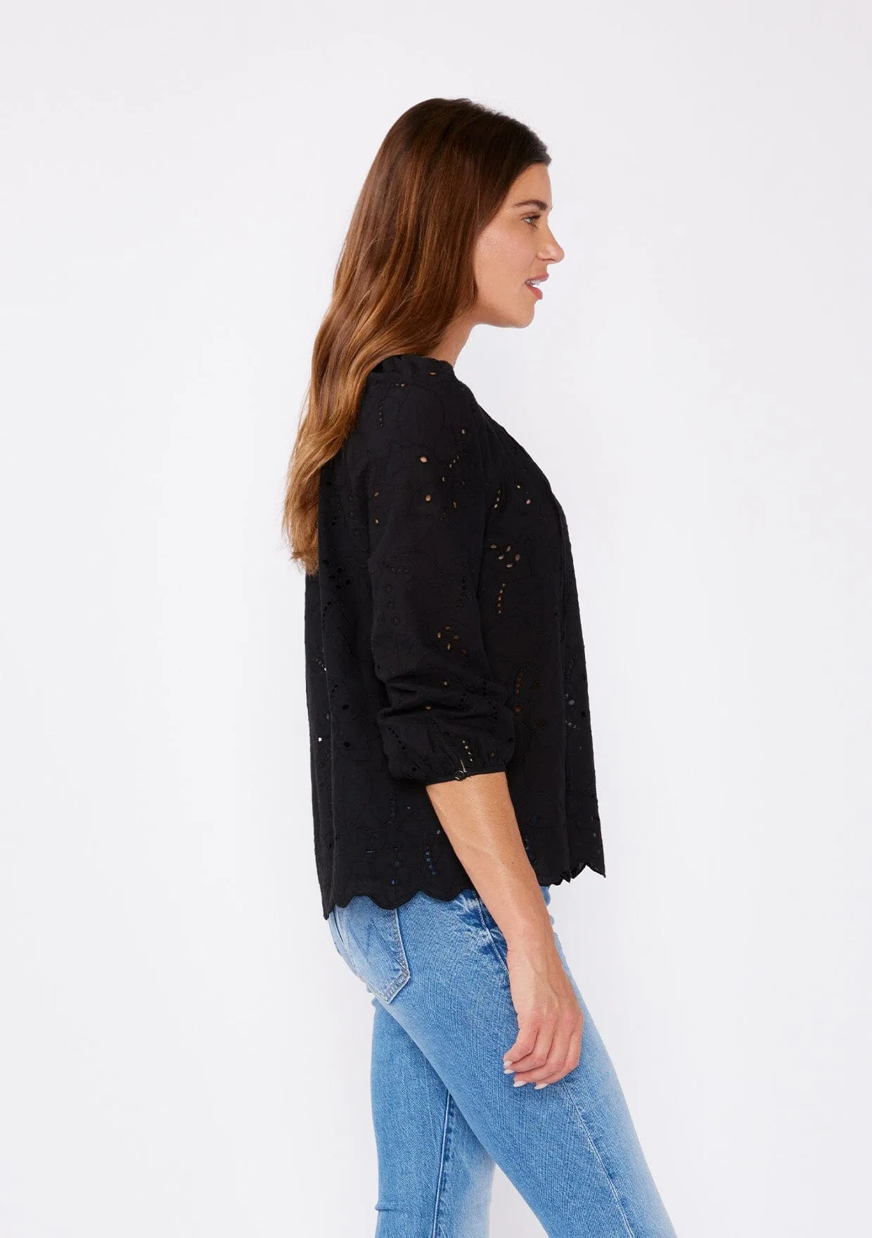 Sweetpea Eyelet Blouse