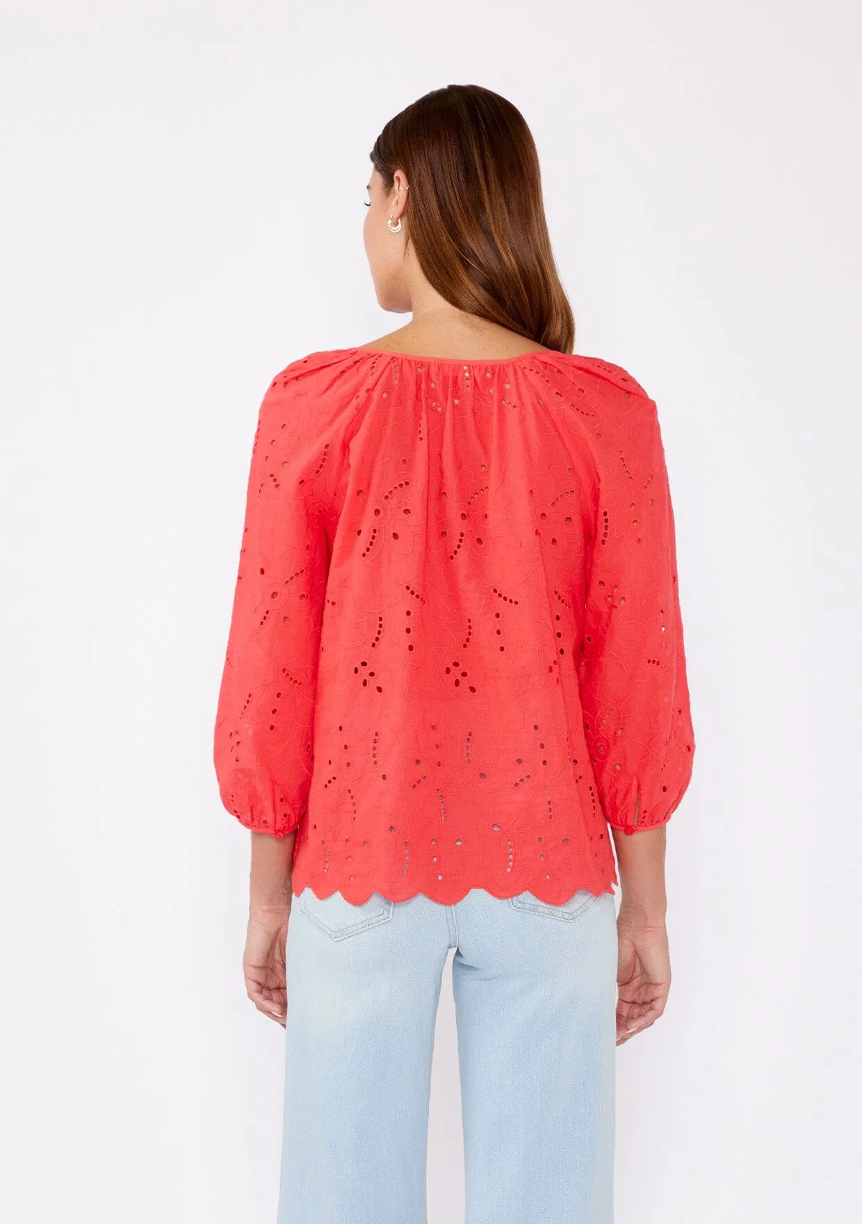Sweetpea Eyelet Blouse