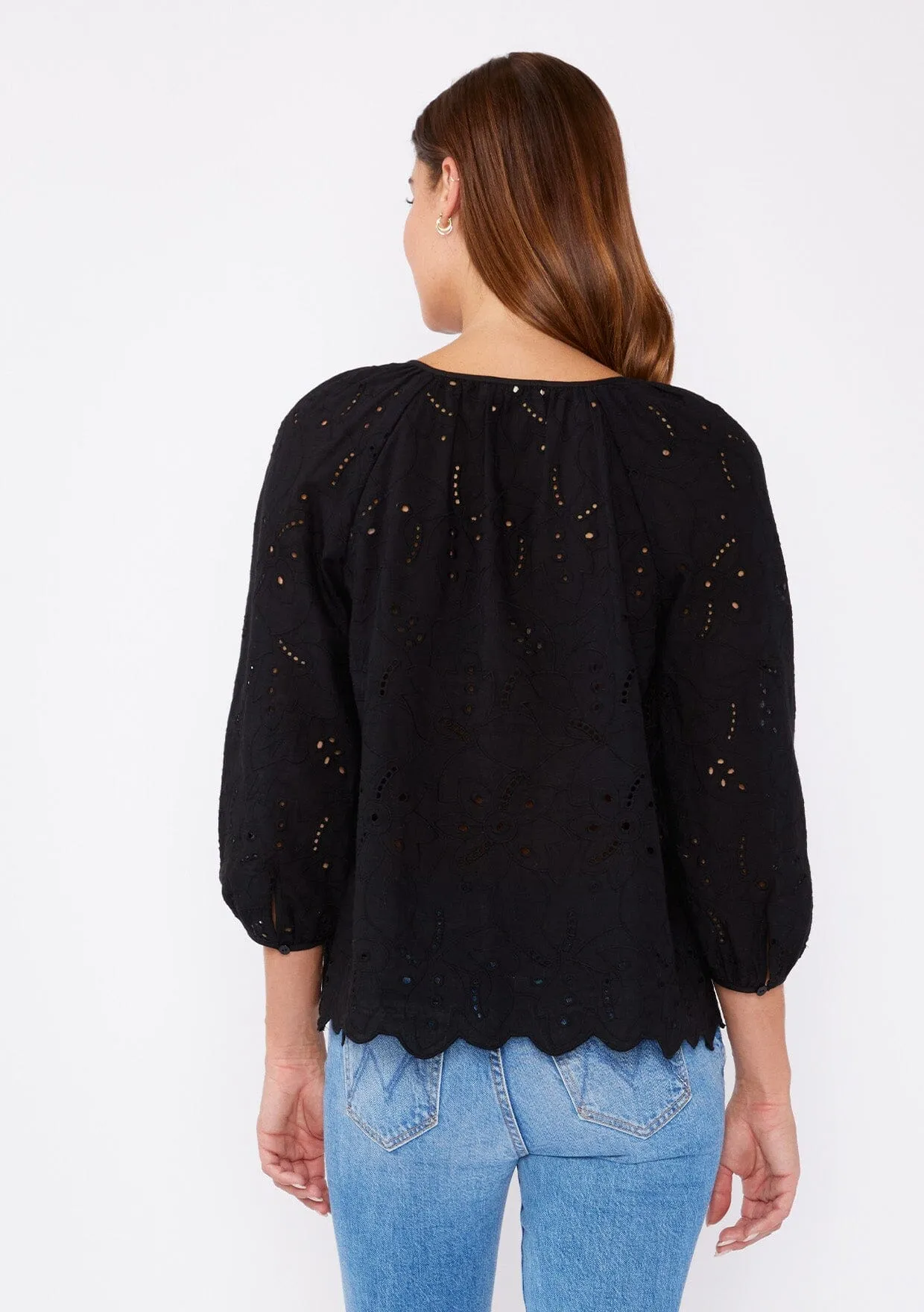 Sweetpea Eyelet Blouse