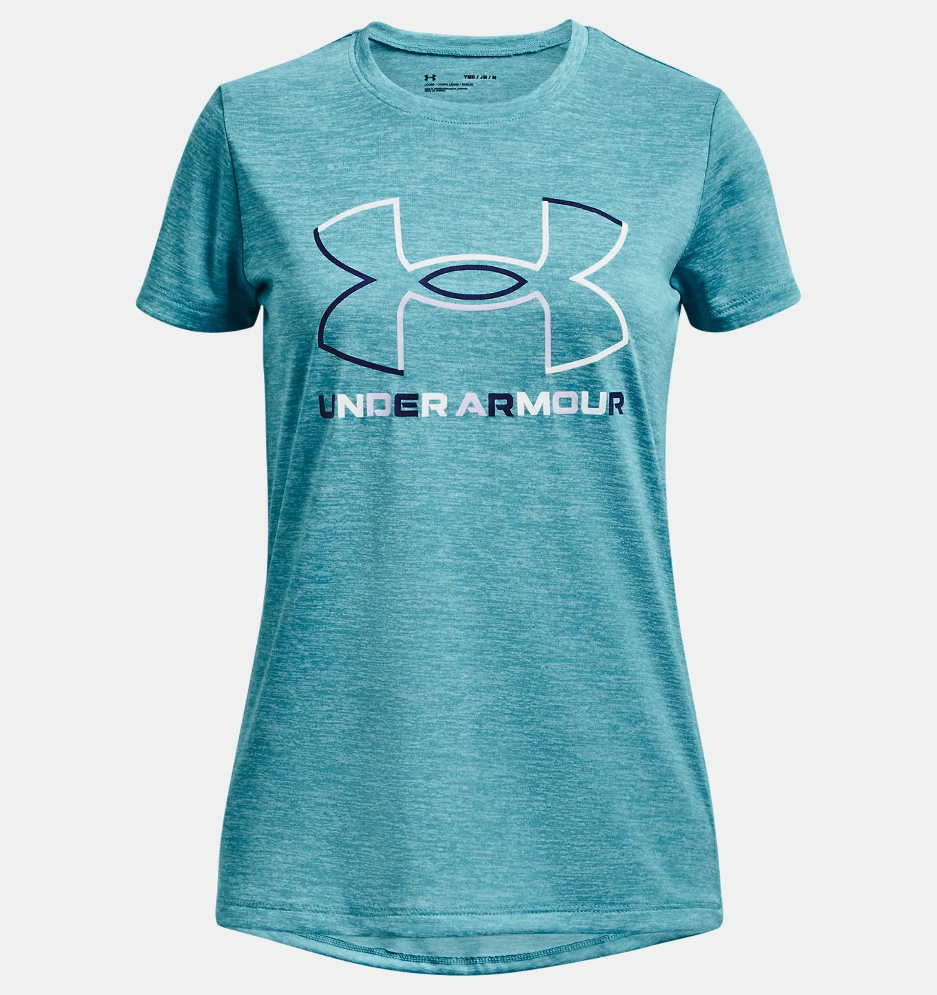 Tech Big Logo Twist Short Sleeve Tee Girls Youth
