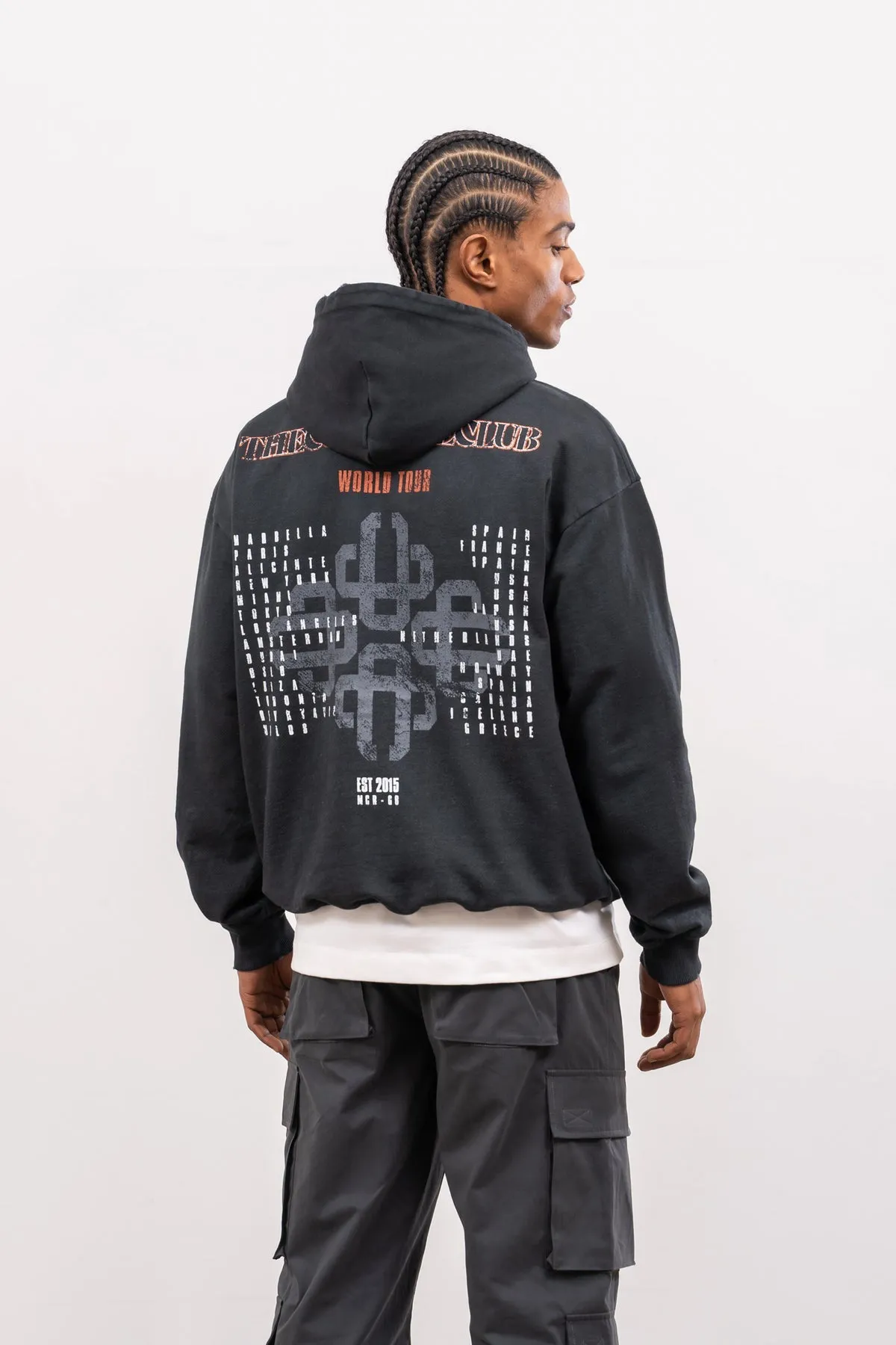 The Couture Club Phoenix Graphic Hoodie Black