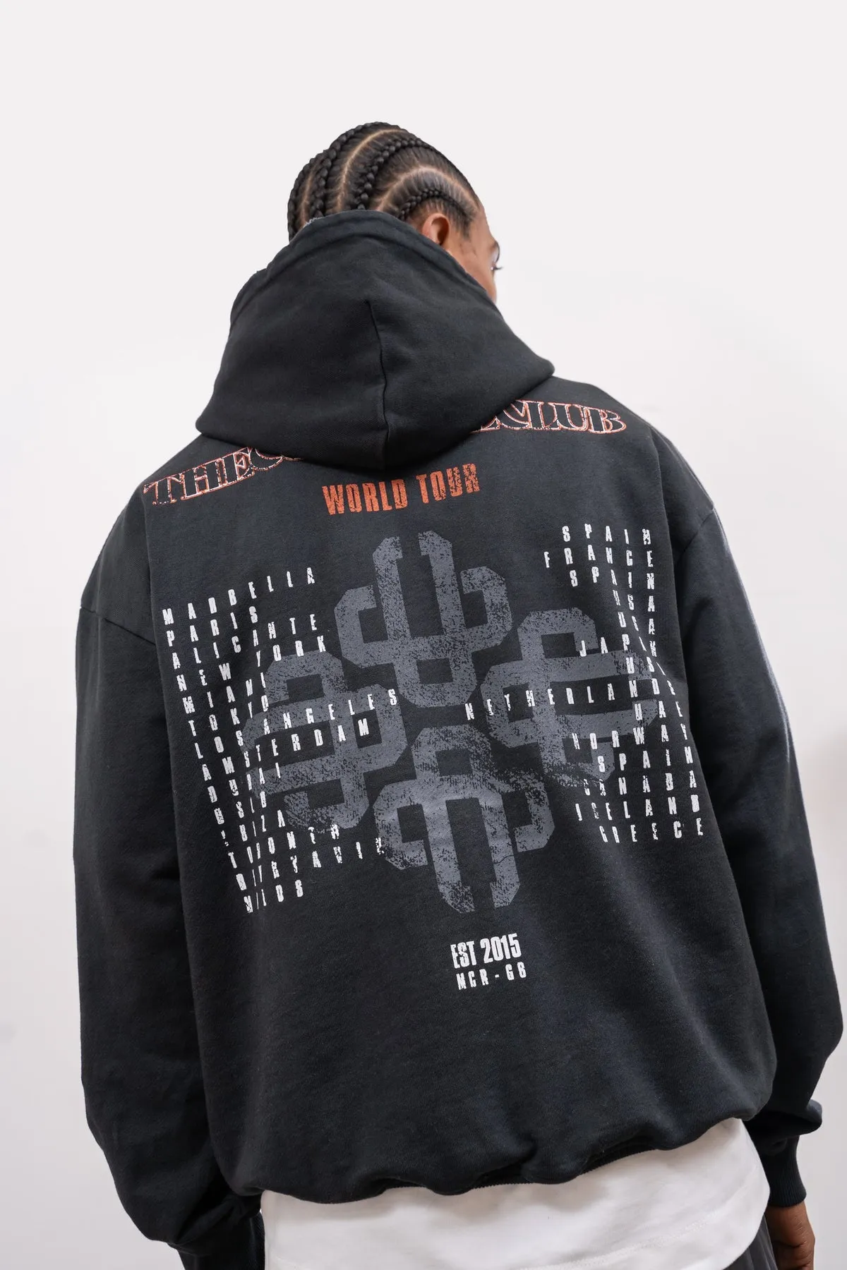 The Couture Club Phoenix Graphic Hoodie Black