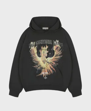 The Couture Club Phoenix Graphic Hoodie Black
