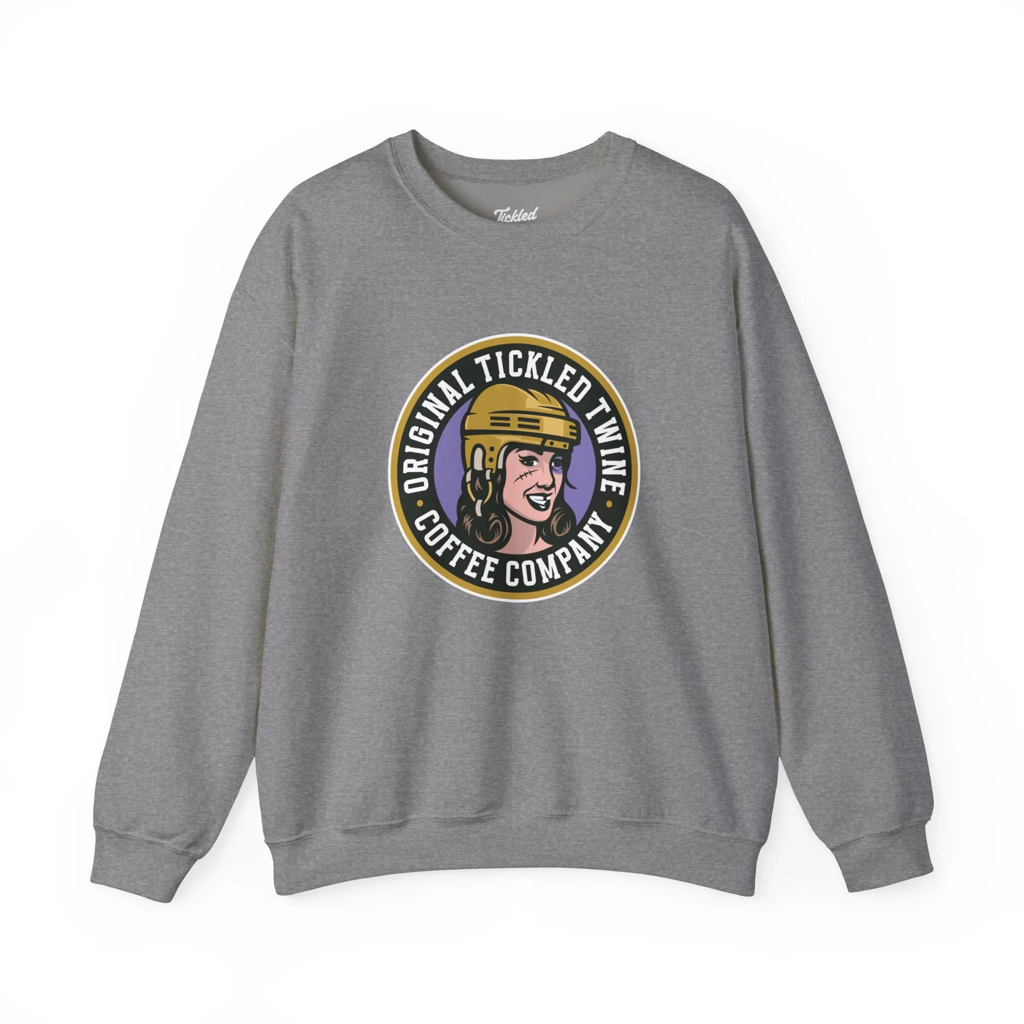 TICKLED TWINE BADGE SWEATSHIRT