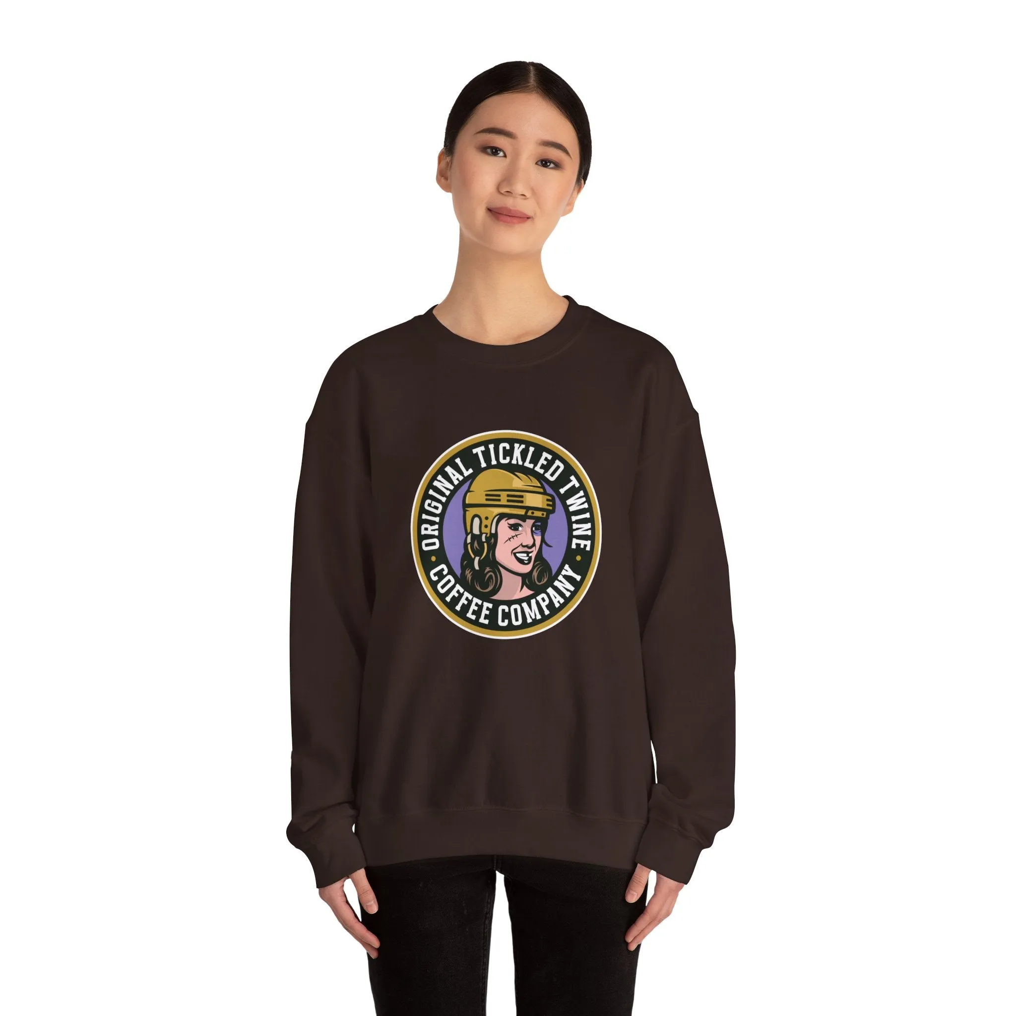 TICKLED TWINE BADGE SWEATSHIRT