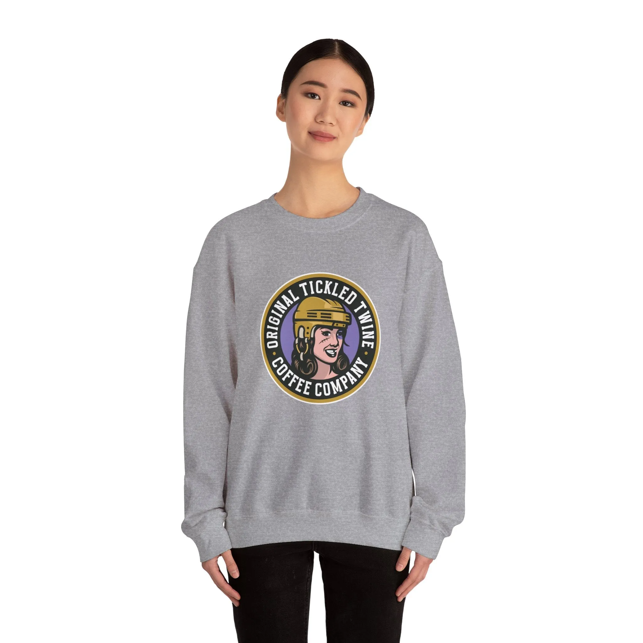 TICKLED TWINE BADGE SWEATSHIRT