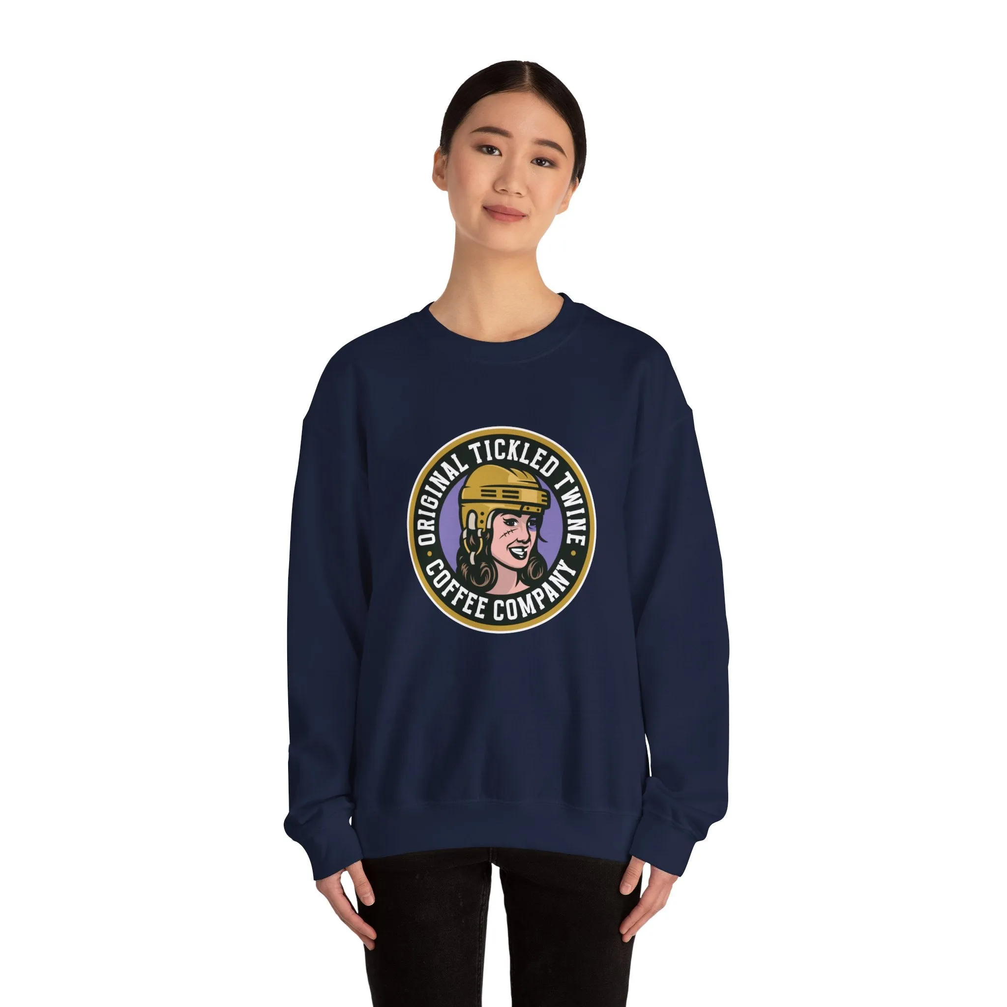 TICKLED TWINE BADGE SWEATSHIRT
