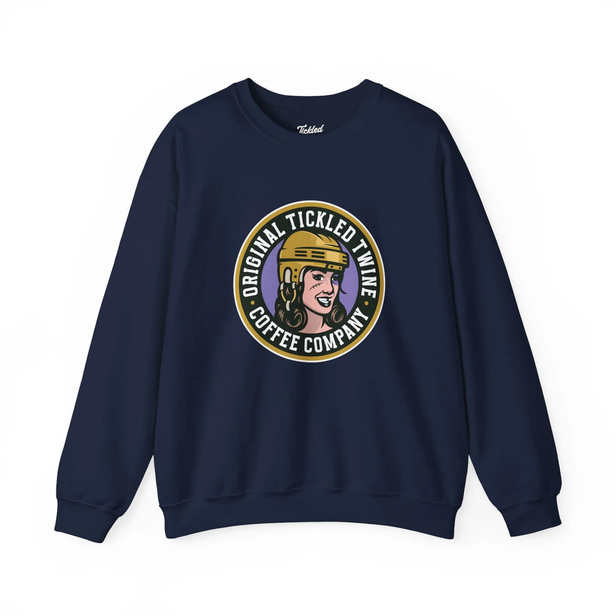 TICKLED TWINE BADGE SWEATSHIRT