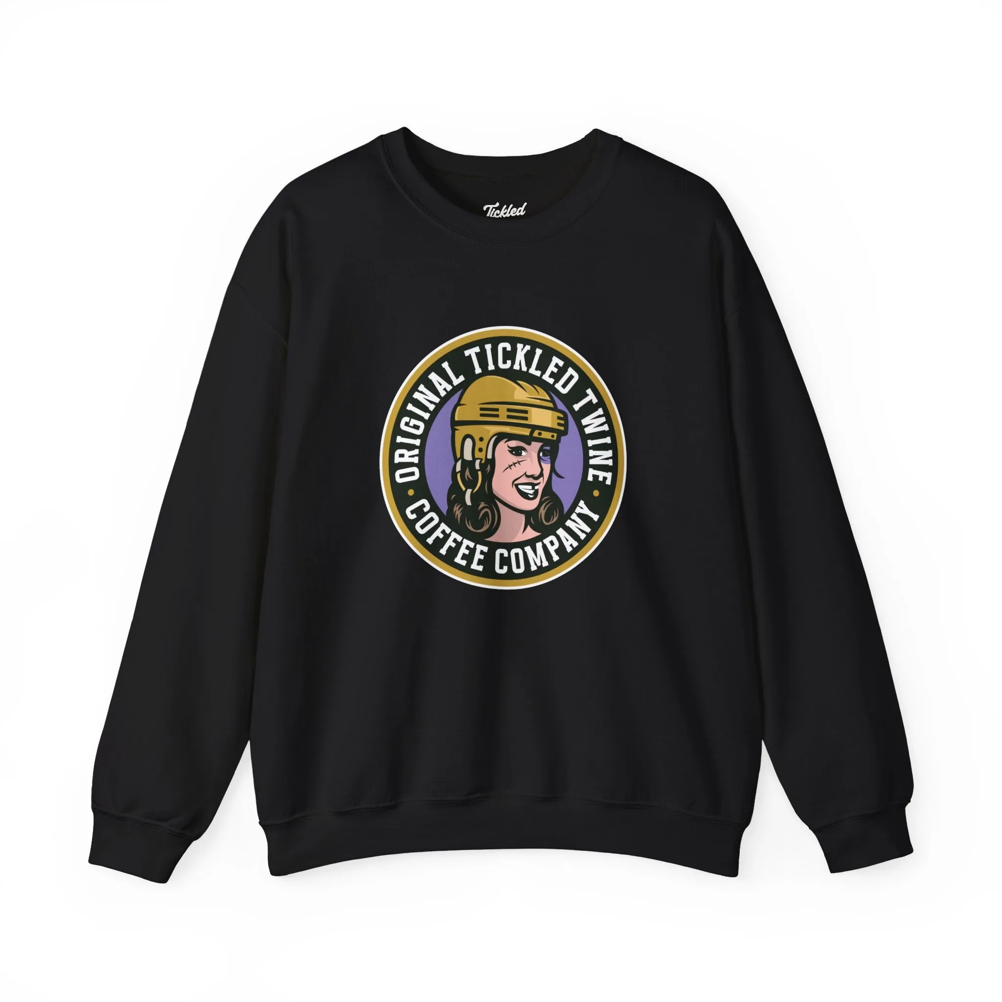 TICKLED TWINE BADGE SWEATSHIRT