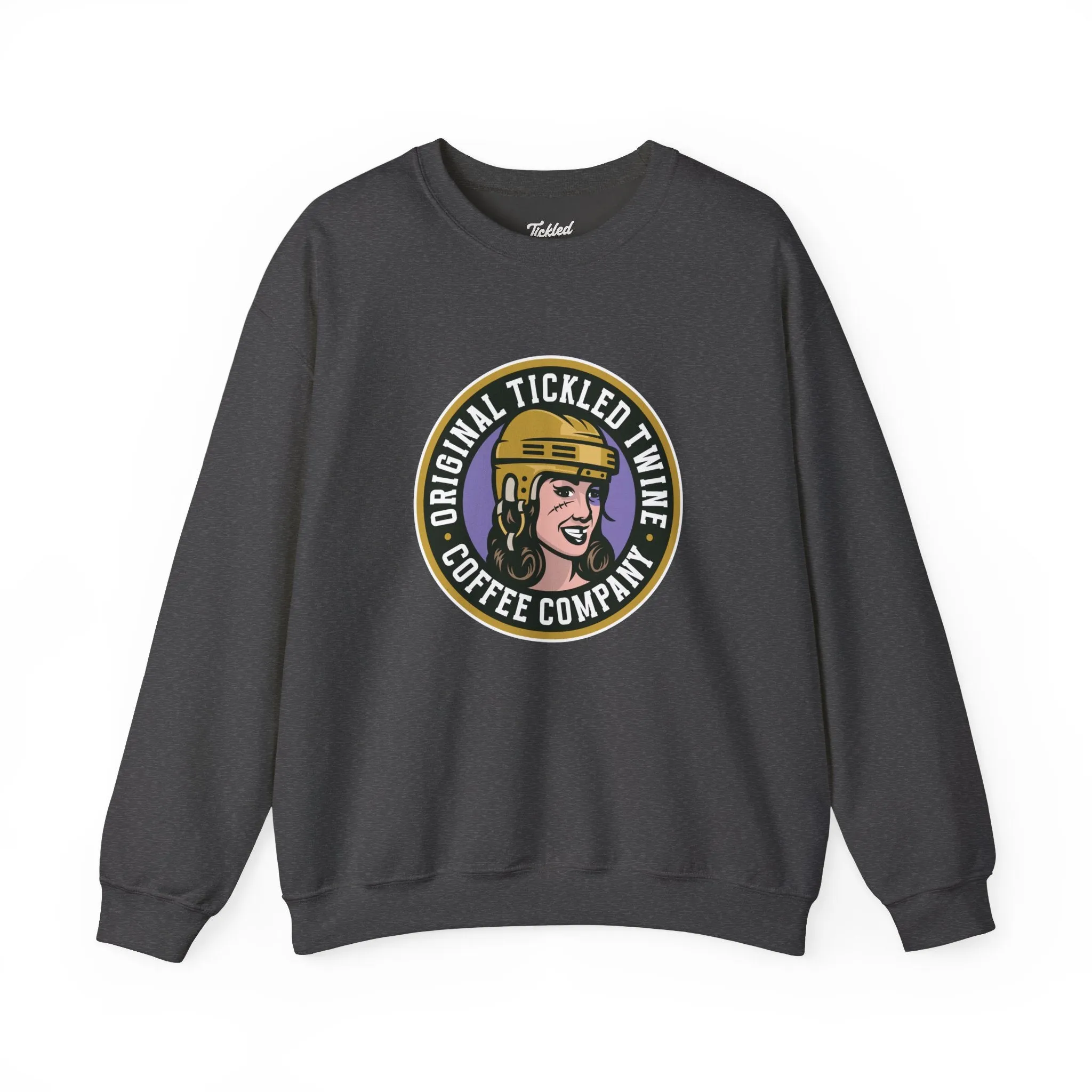 TICKLED TWINE BADGE SWEATSHIRT