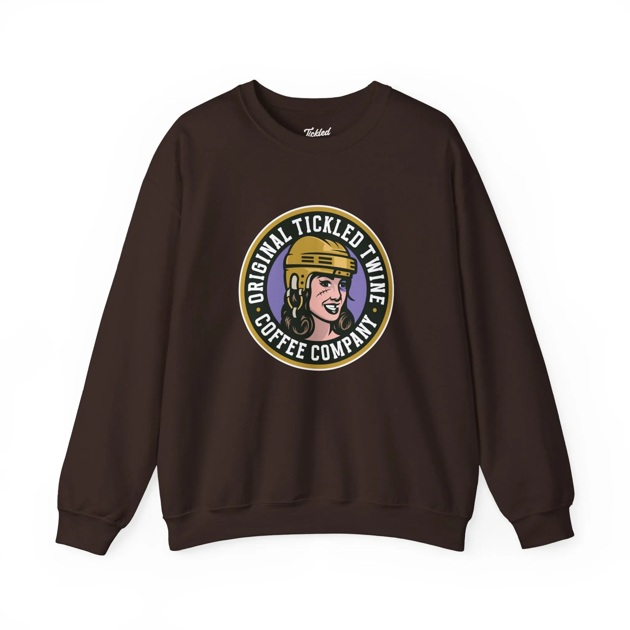 TICKLED TWINE BADGE SWEATSHIRT