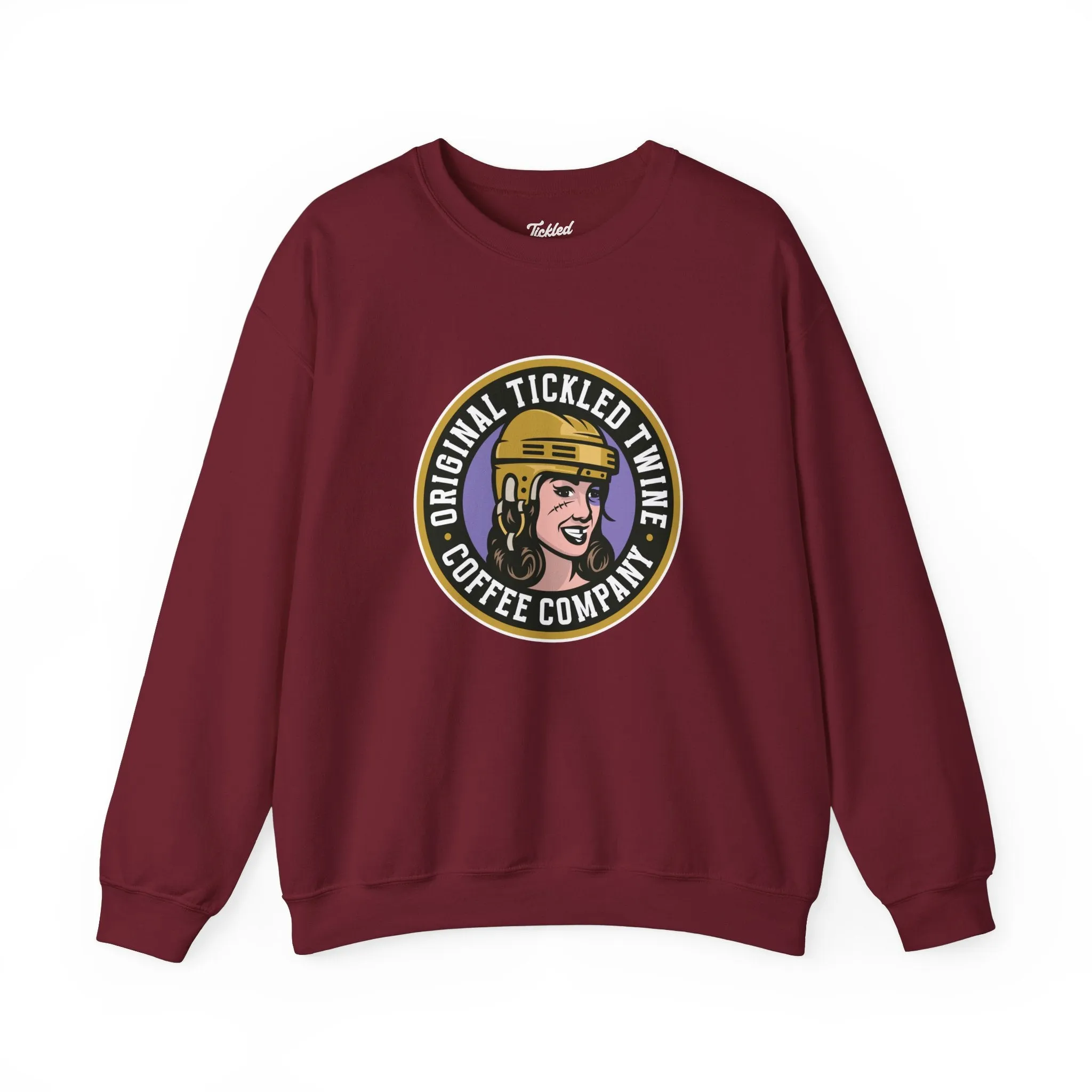 TICKLED TWINE BADGE SWEATSHIRT