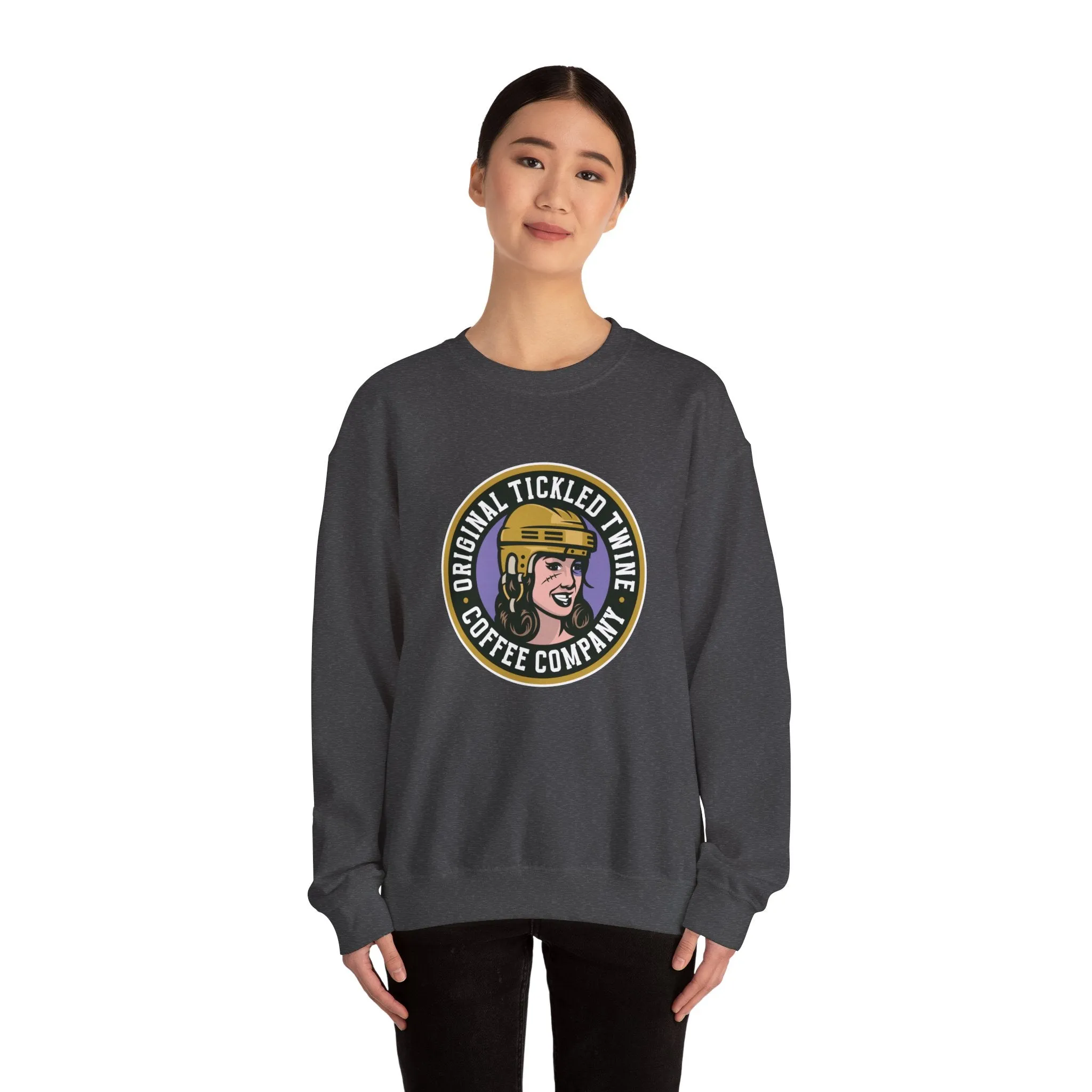 TICKLED TWINE BADGE SWEATSHIRT