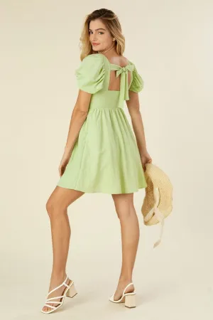 Tie Back Dress