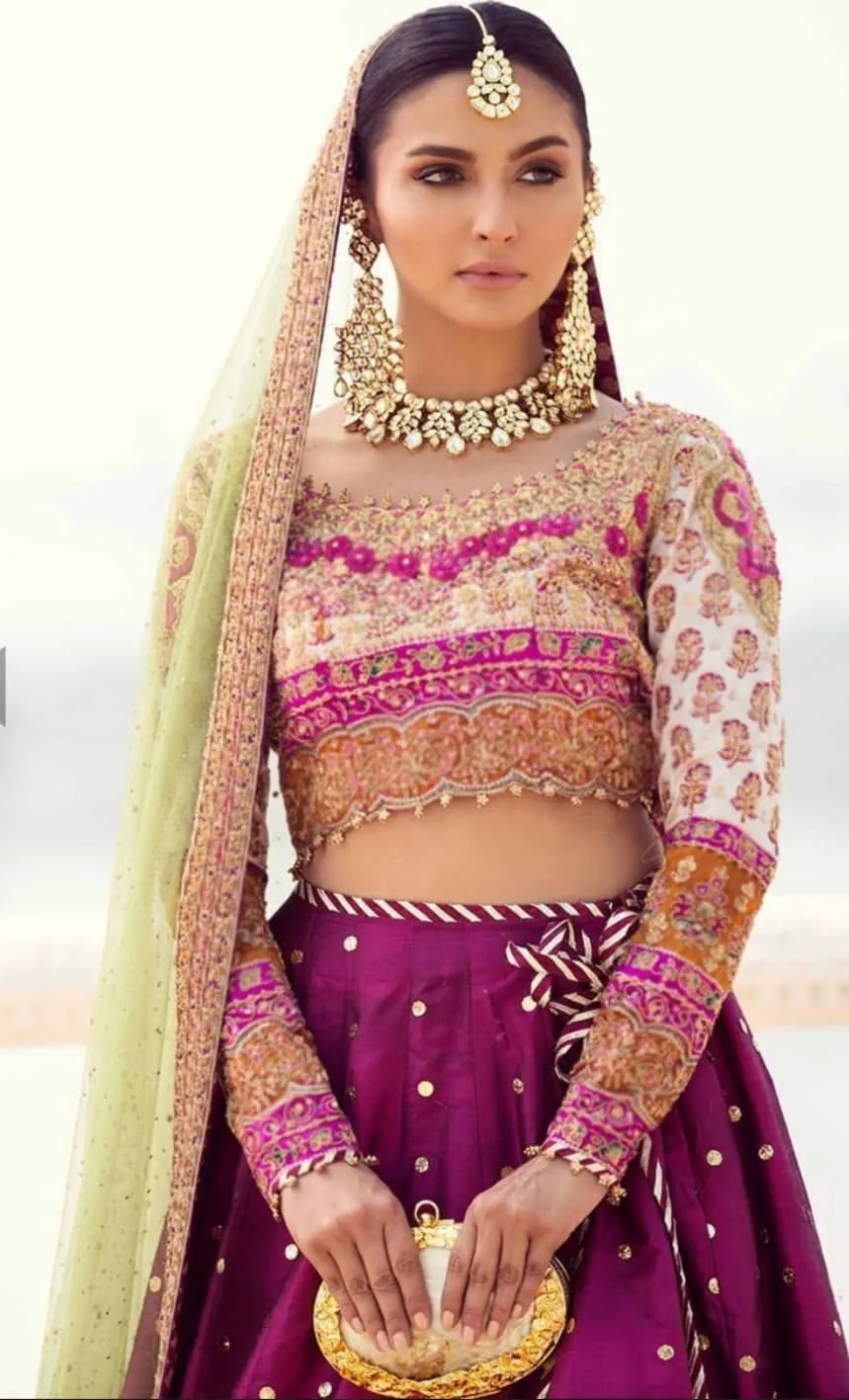 Trendy Indian Lehenga choli 2019 #B2034