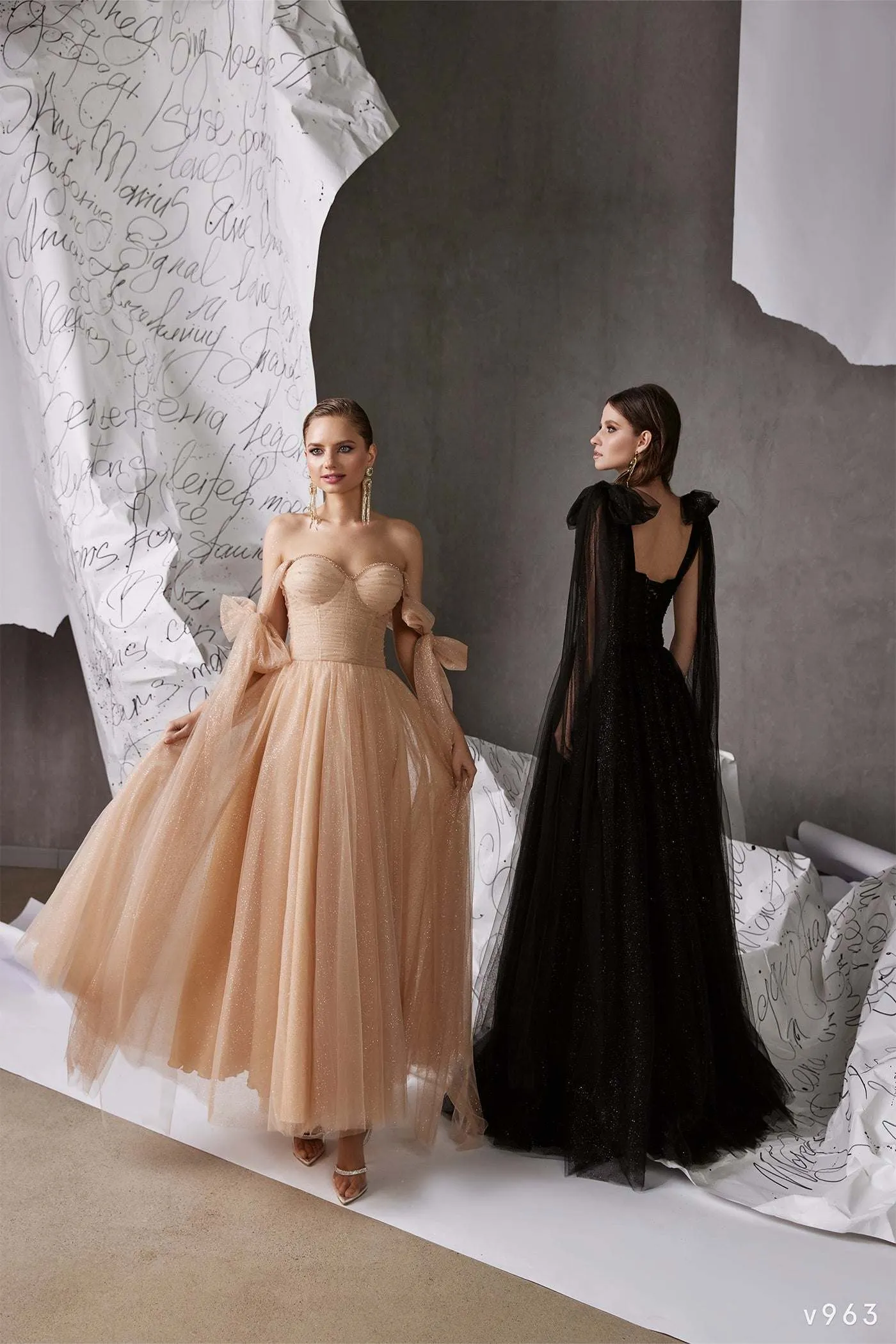 Tulle cocktail dress | Wedding summer formal dresses | KatrinFAVOR