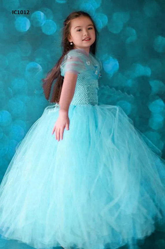 Turquoise Tutu Dress For Girls