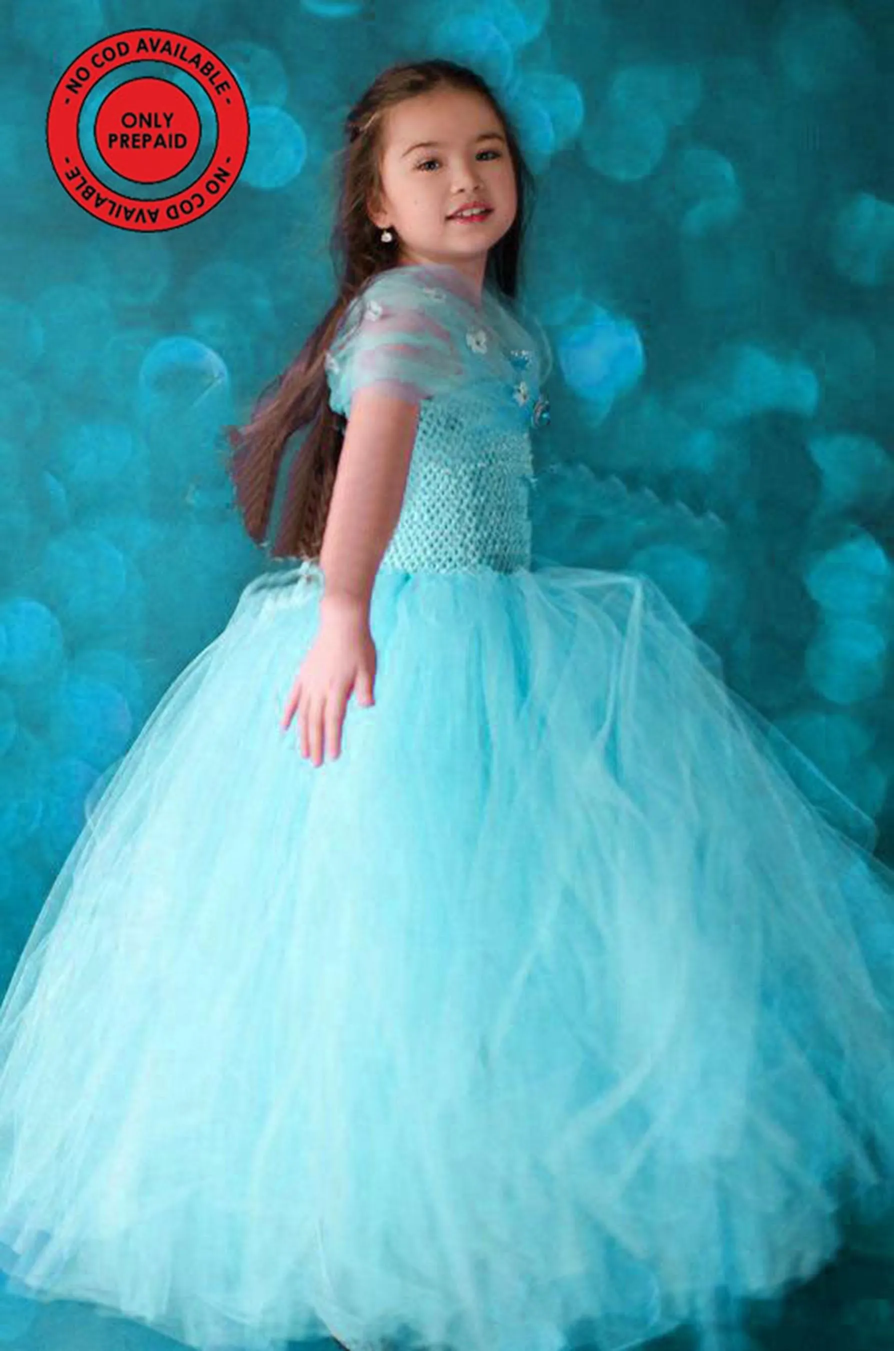 Turquoise Tutu Dress For Girls