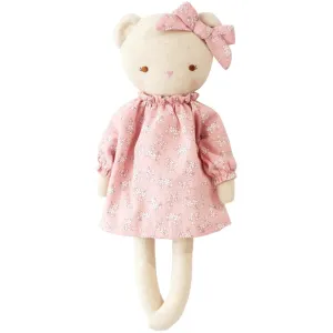 Twiggy Teddy 29cm Pink Floral