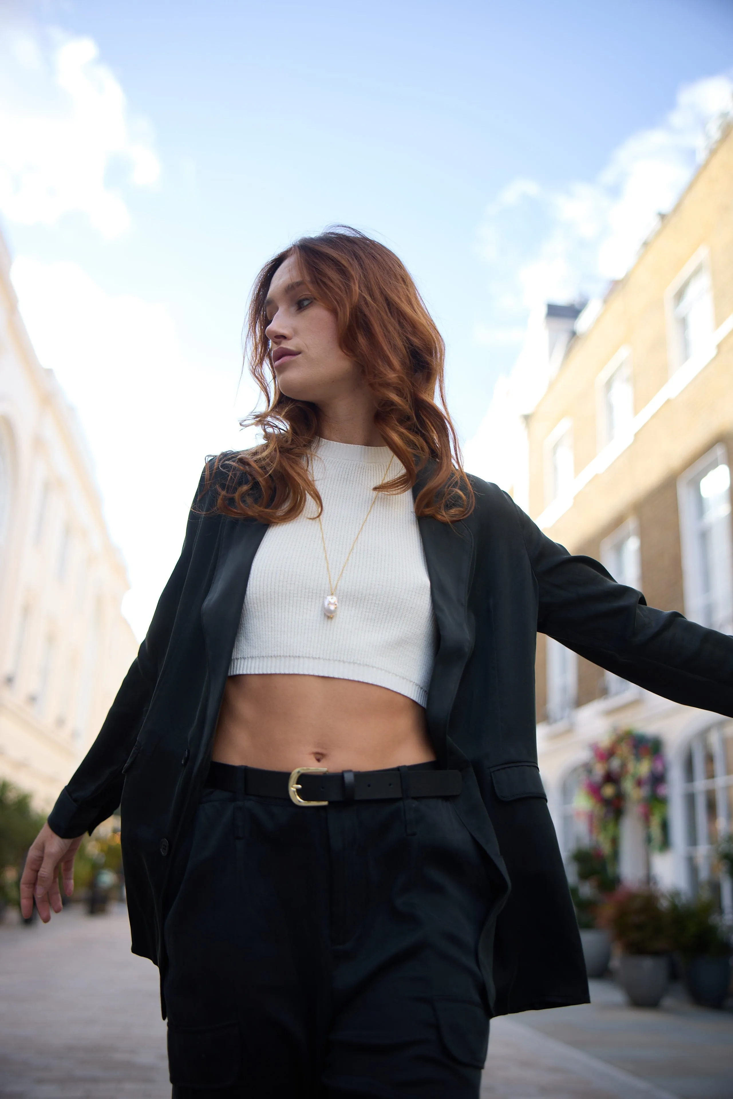 Ultra Light Weight Silk Blazer