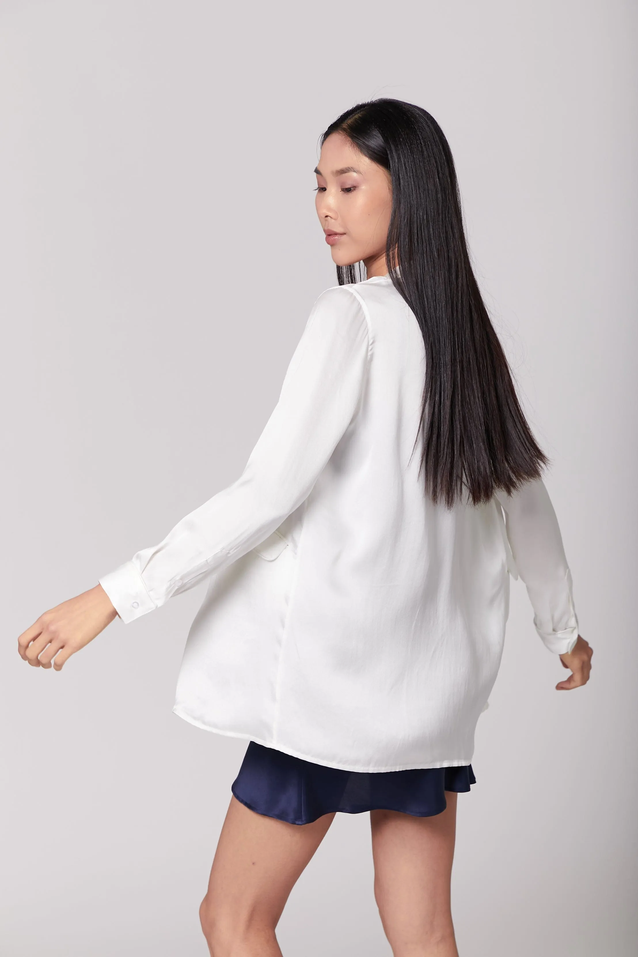 Ultra Light Weight Silk Blazer