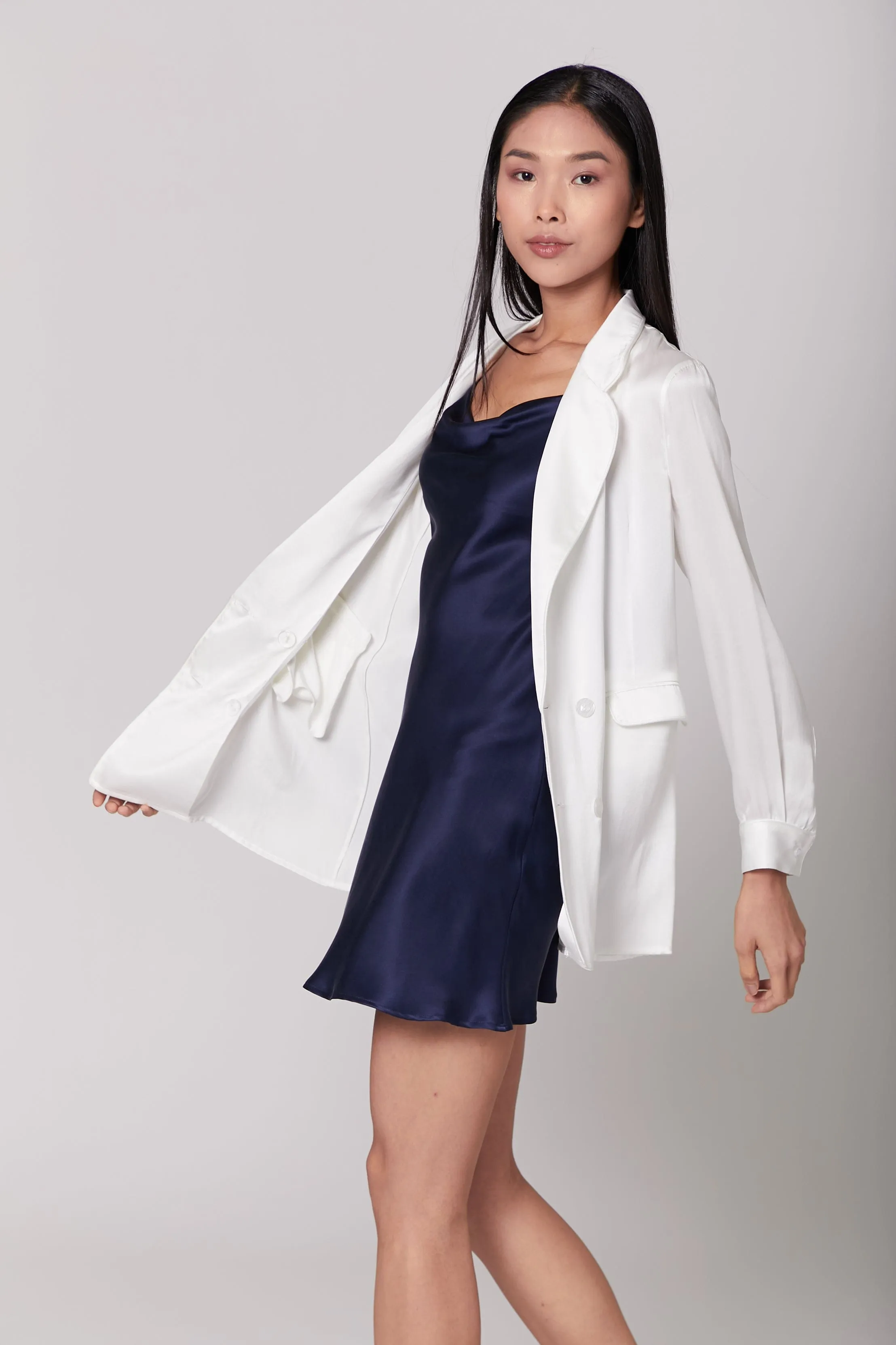Ultra Light Weight Silk Blazer