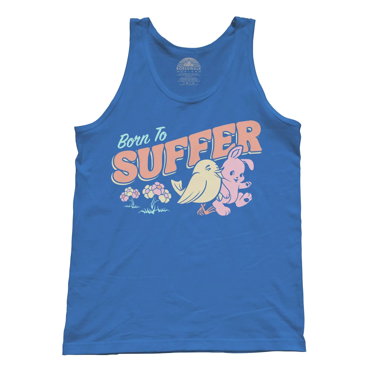 Unisex Born to Suffer Tank Top