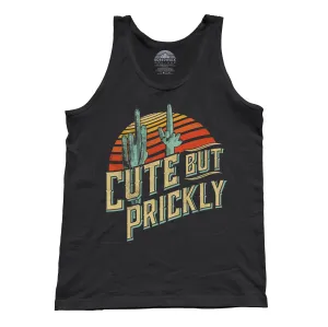 Unisex Cute But Prickly Tank Top - Cactus Shirt