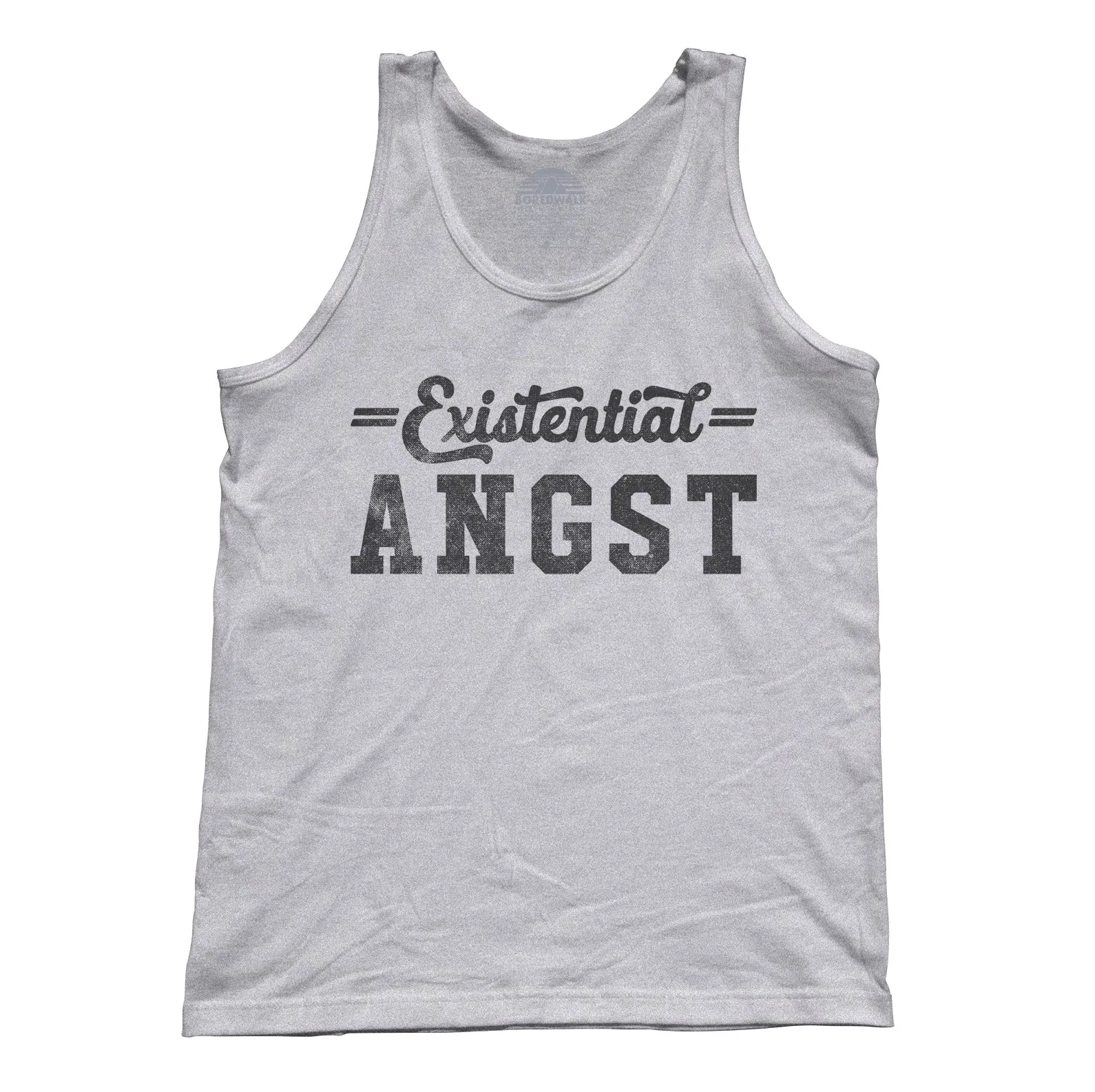 Unisex Existential Angst Tank Top - Funny Existentialism Shirt