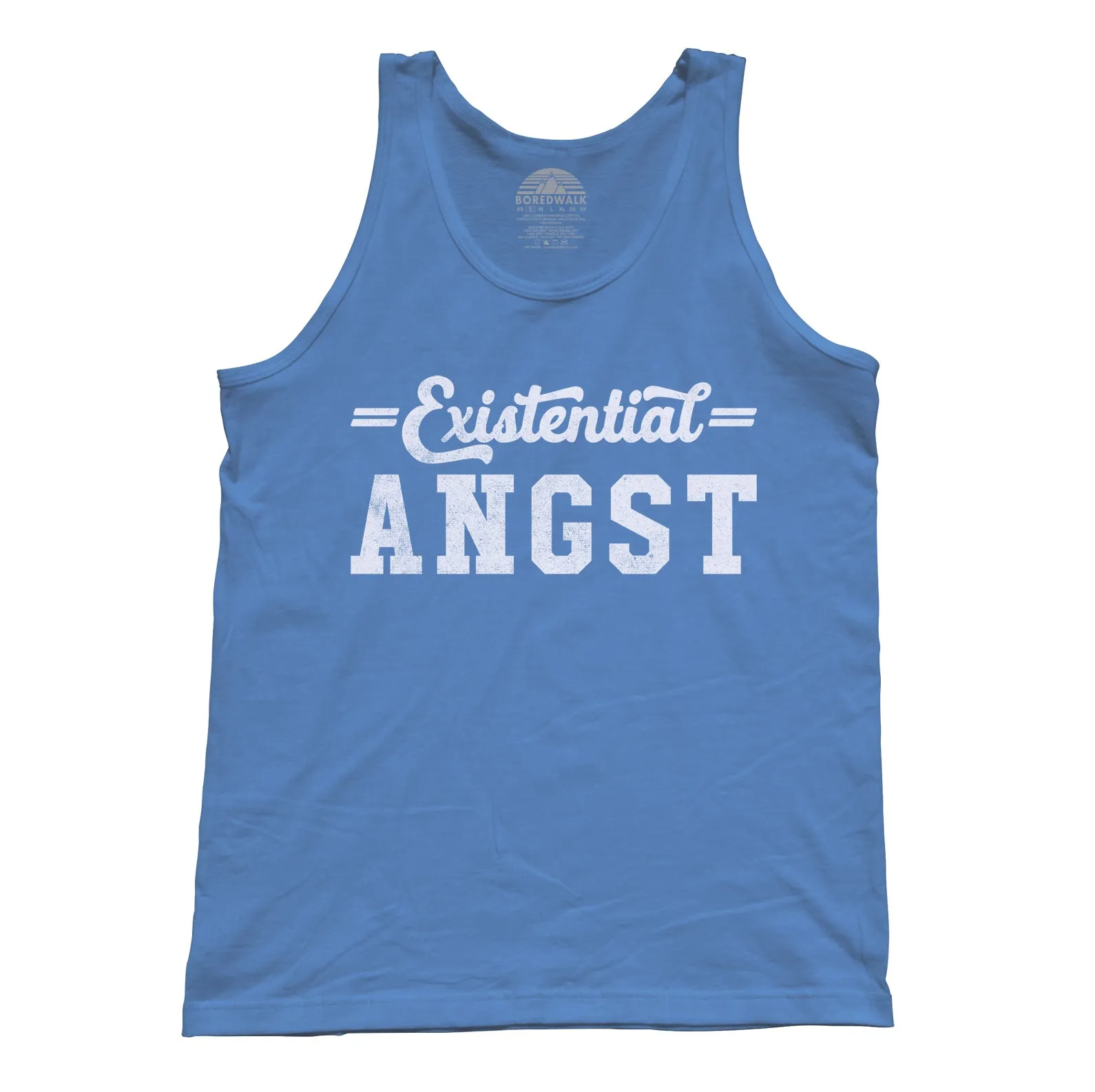 Unisex Existential Angst Tank Top - Funny Existentialism Shirt