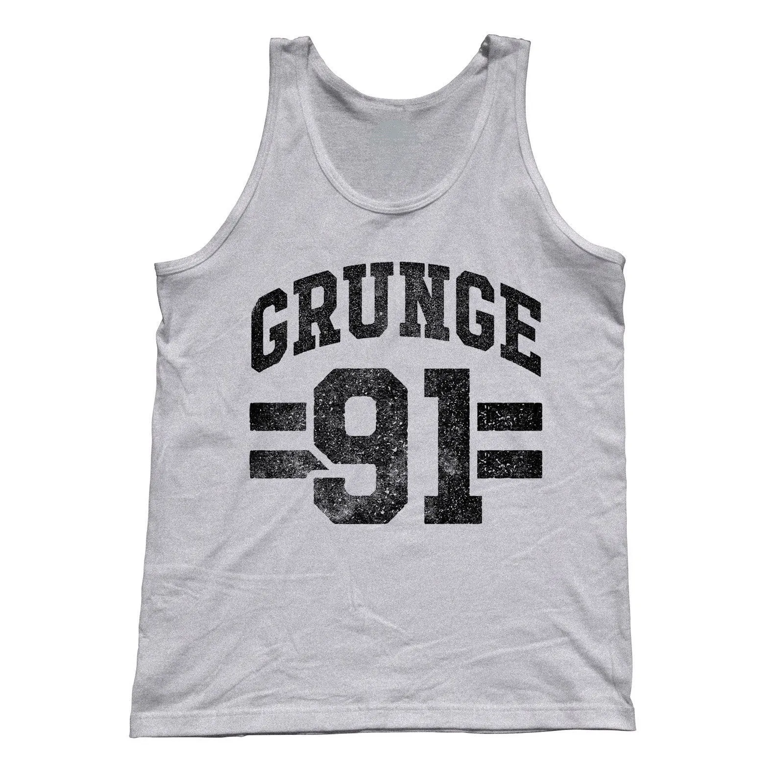 Unisex Grunge 91 Tank Top Alternative 90s Music Punk Grunge Rock and Roll