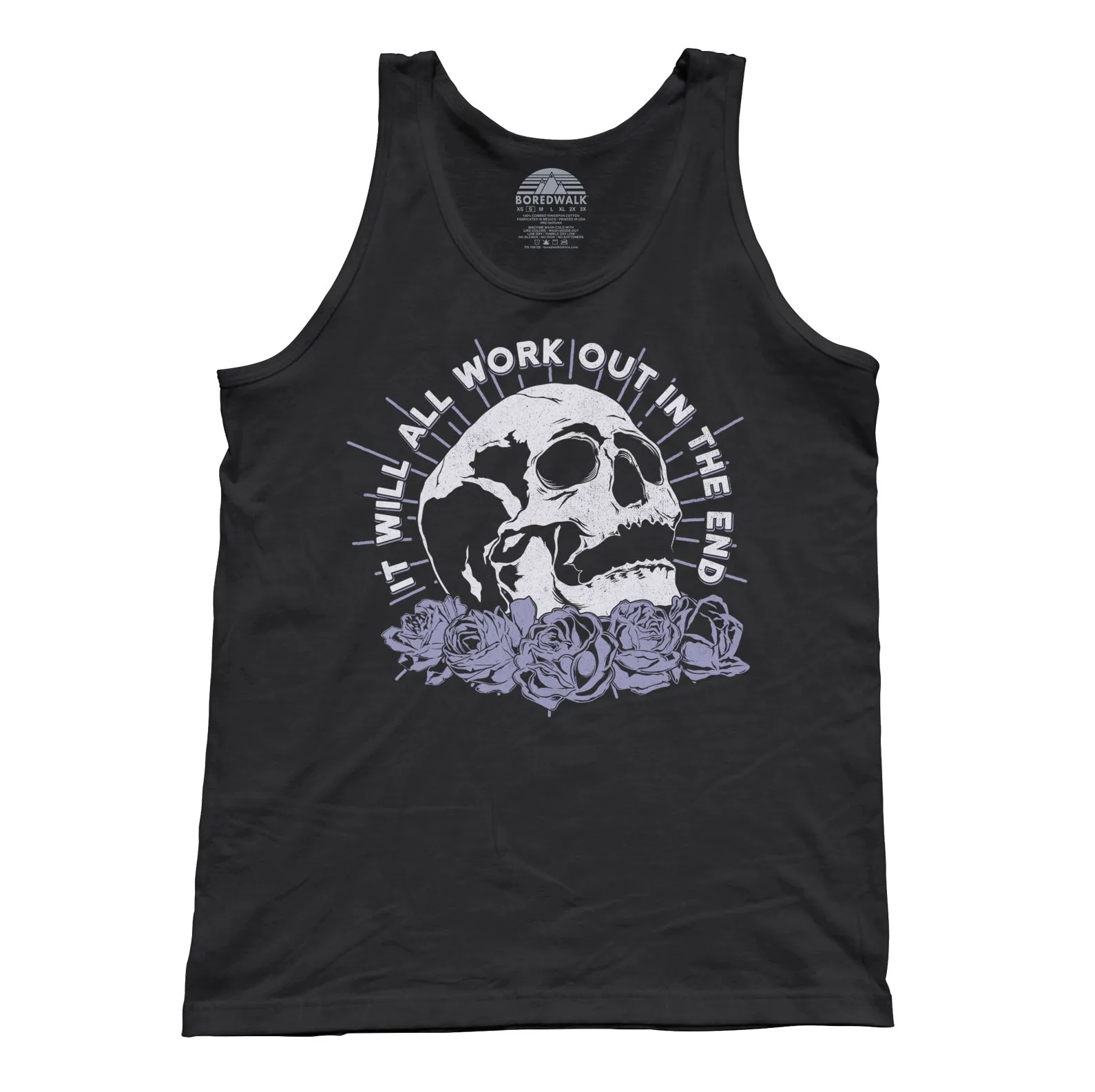 Unisex It Will All Work Out In The End Tank Top