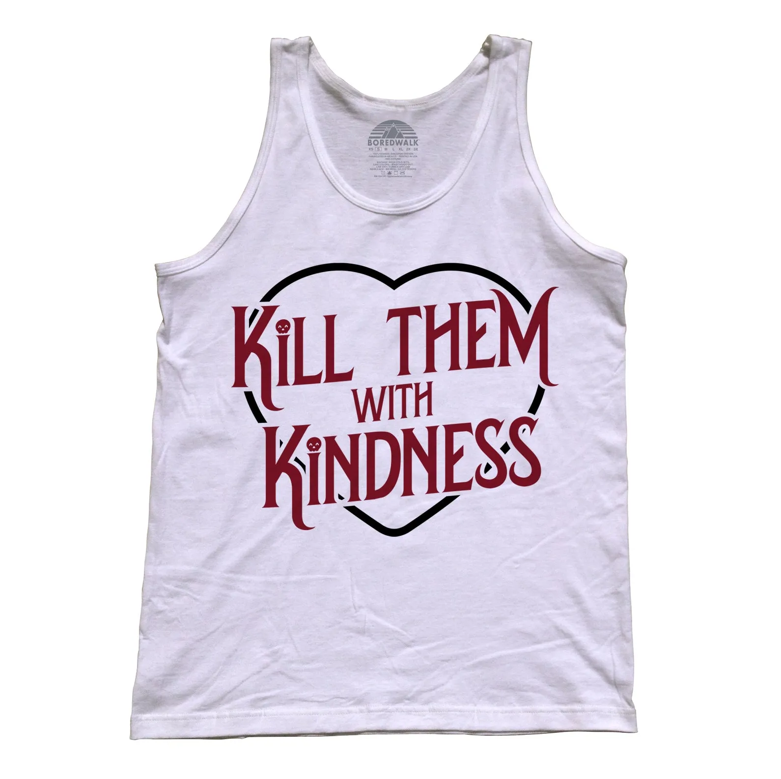 Unisex Kill Them With Kindness Tank Top