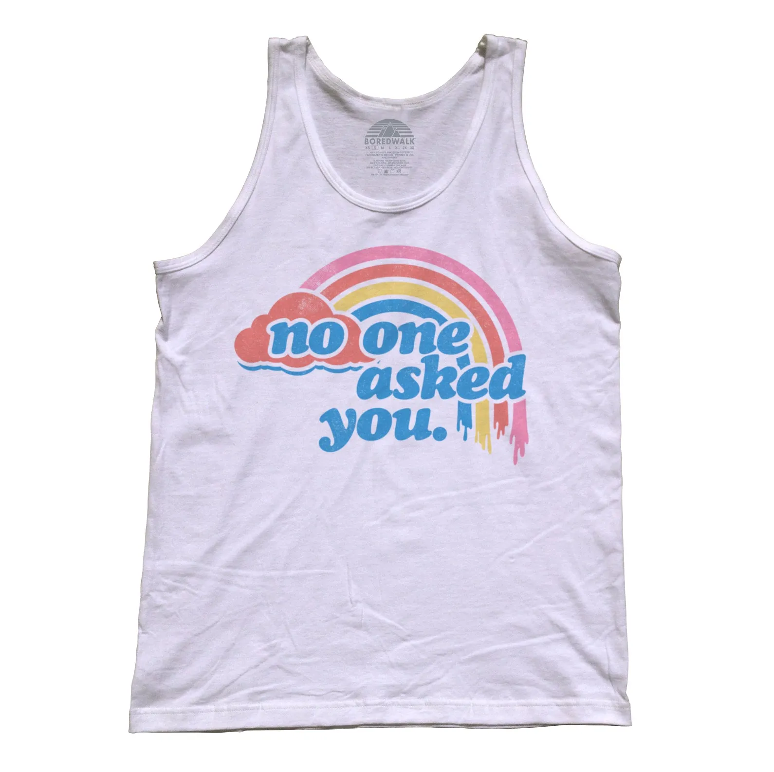Unisex No One Asked You Tank Top