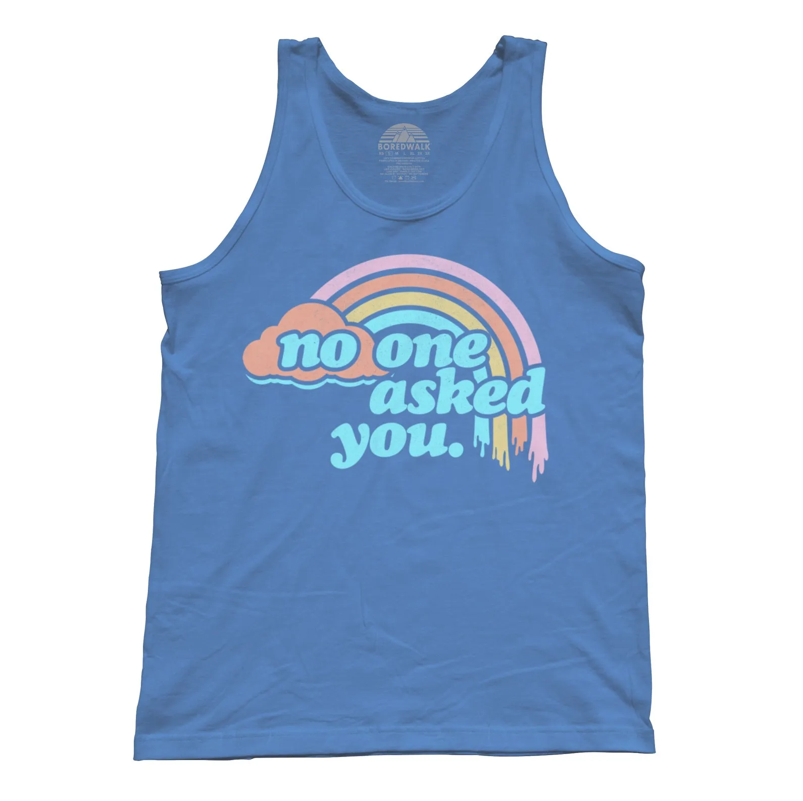 Unisex No One Asked You Tank Top