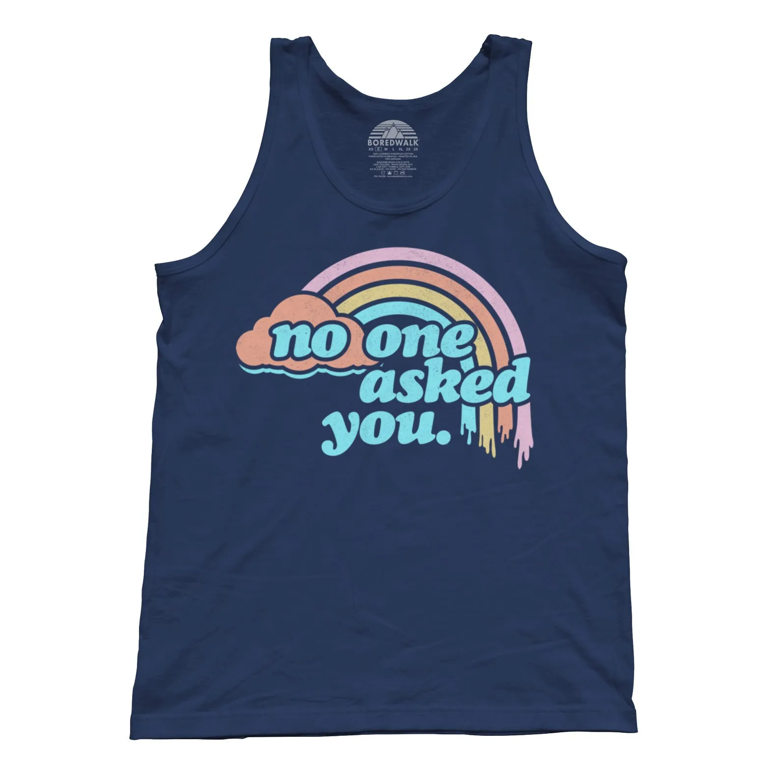 Unisex No One Asked You Tank Top