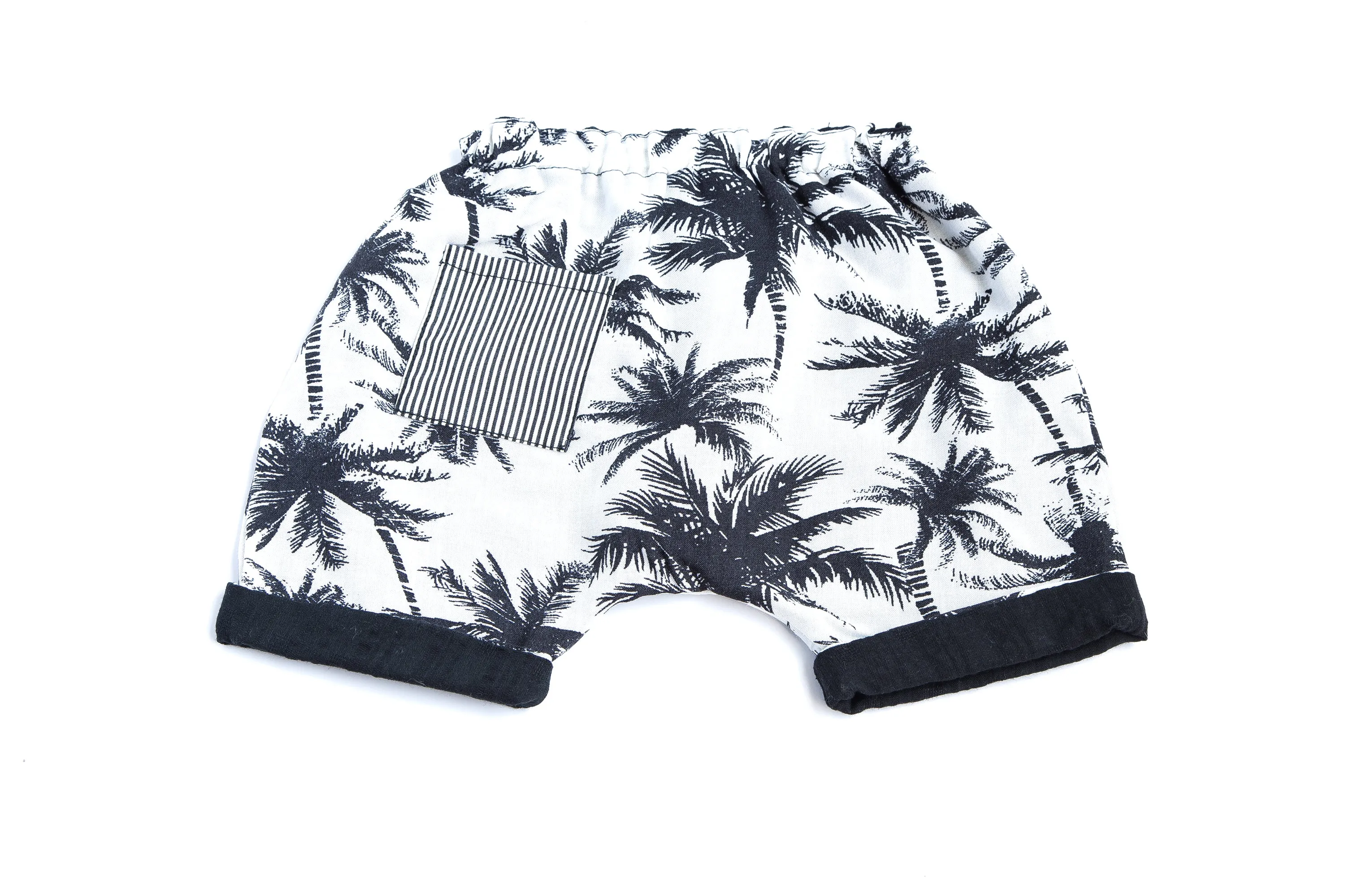 Unisex Shorts Reversible Black