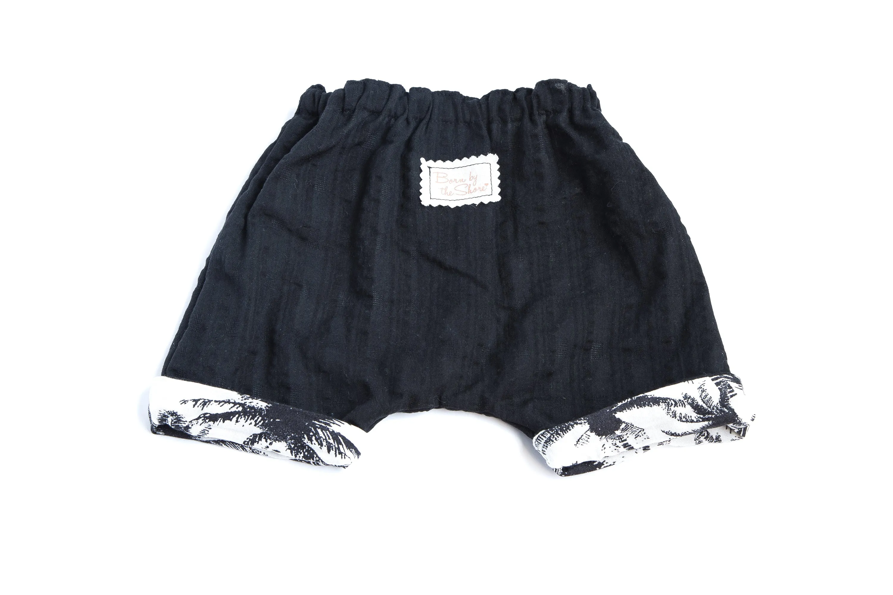 Unisex Shorts Reversible Black
