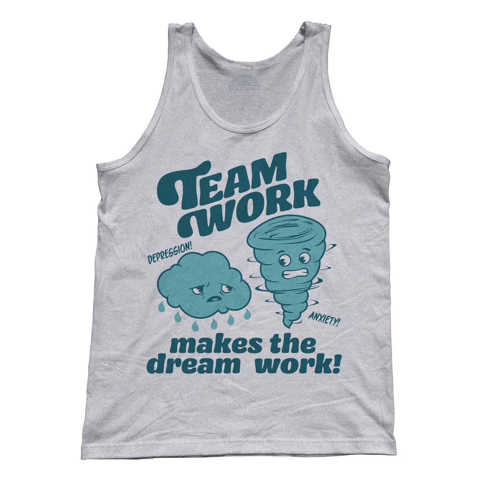 Unisex Team Work Makes the Dream Work Tank Top