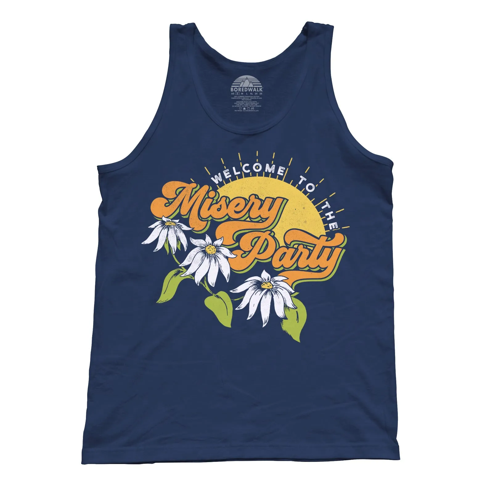 Unisex Welcome To The Misery Party Tank Top