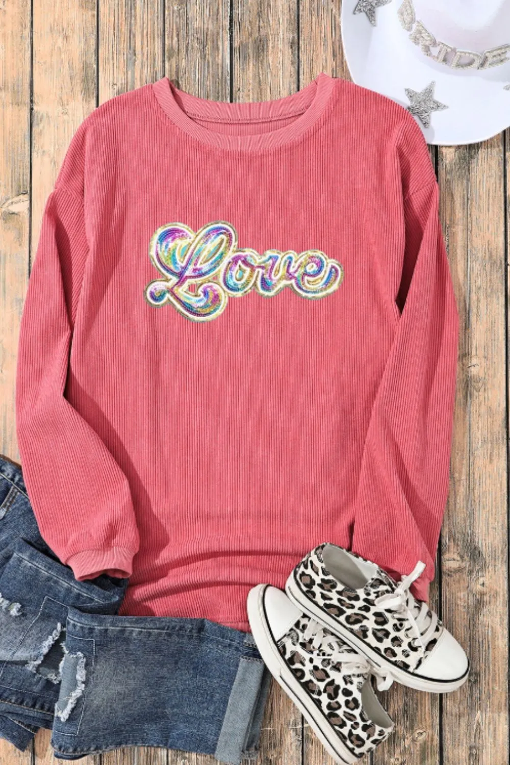 Valentine's Day Long Sleeve Sweatshirt