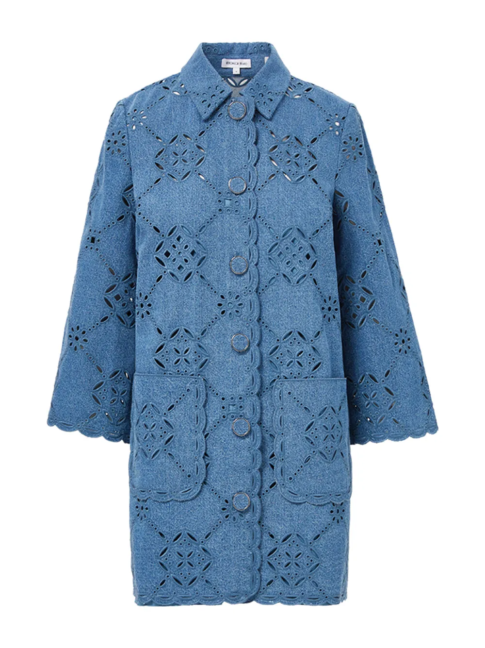 Veronica Beard Erilyn Dress in Sea Glare