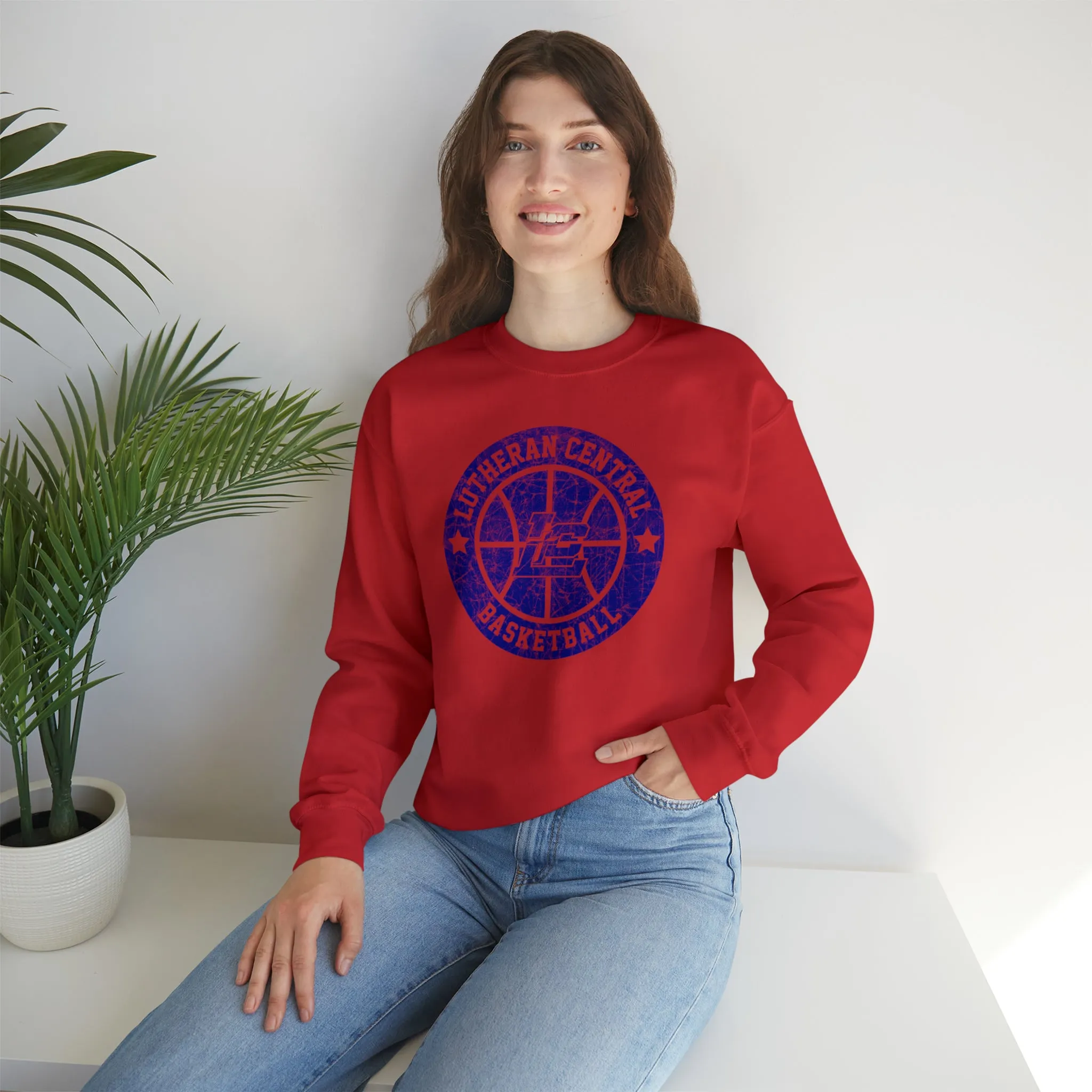 Vintage LC Saints Unisex Heavy Blend™ Crewneck Sweatshirt