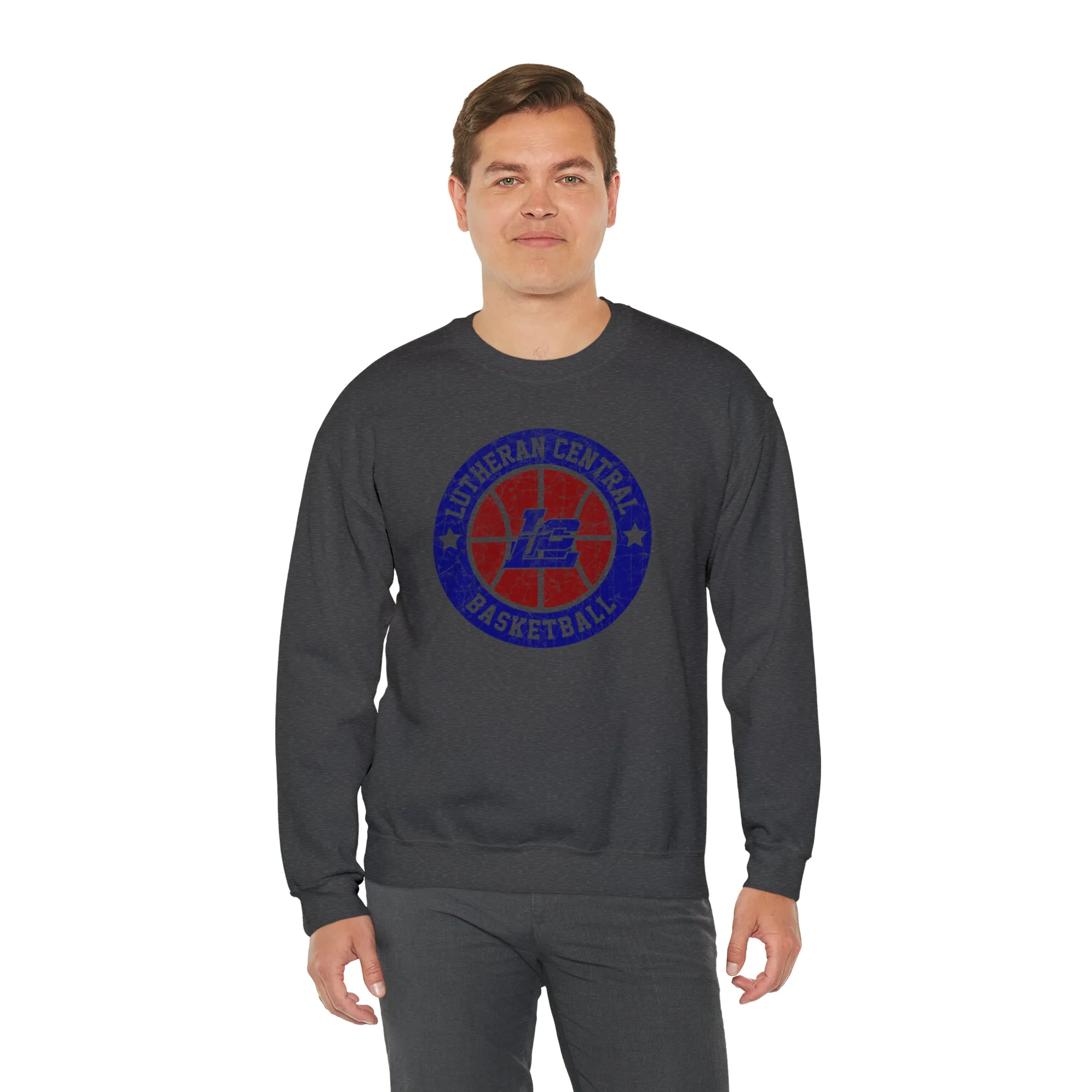 Vintage LC Saints Unisex Heavy Blend™ Crewneck Sweatshirt