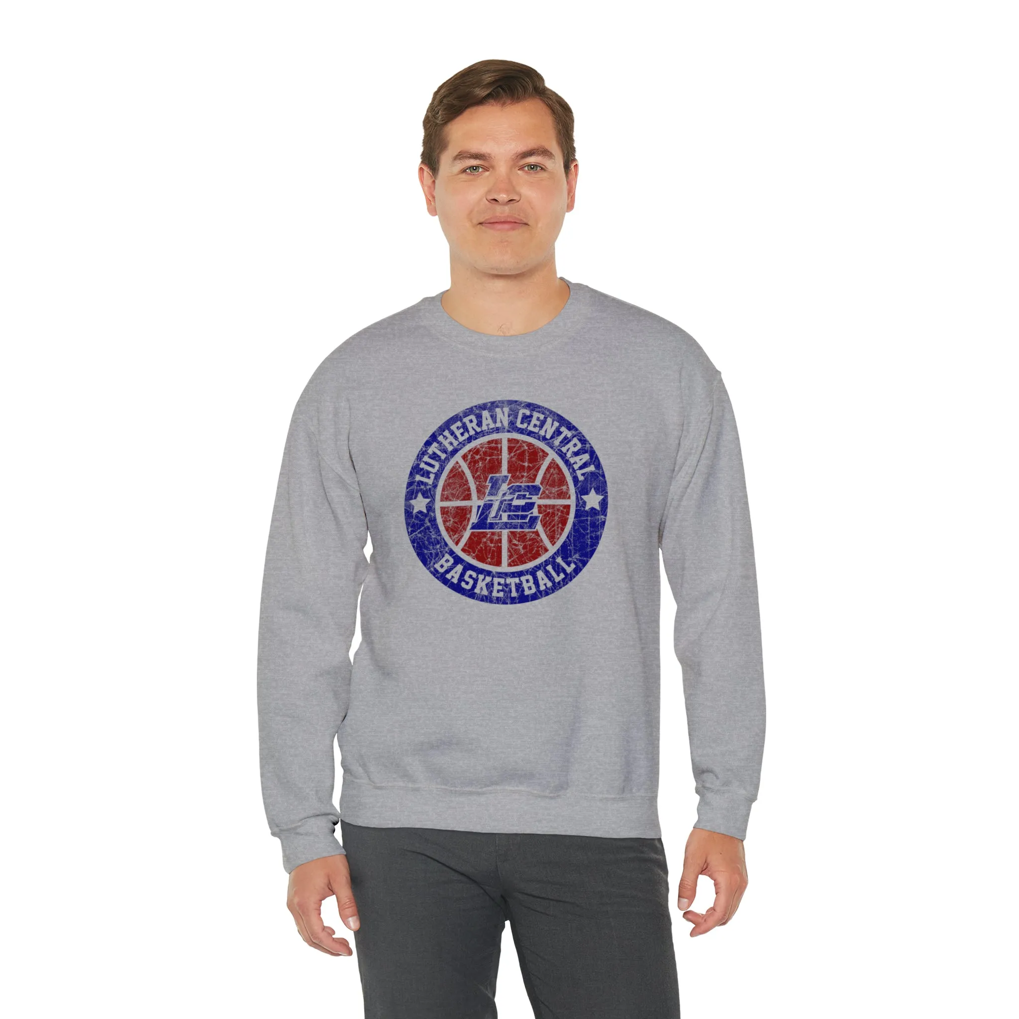 Vintage LC Saints Unisex Heavy Blend™ Crewneck Sweatshirt