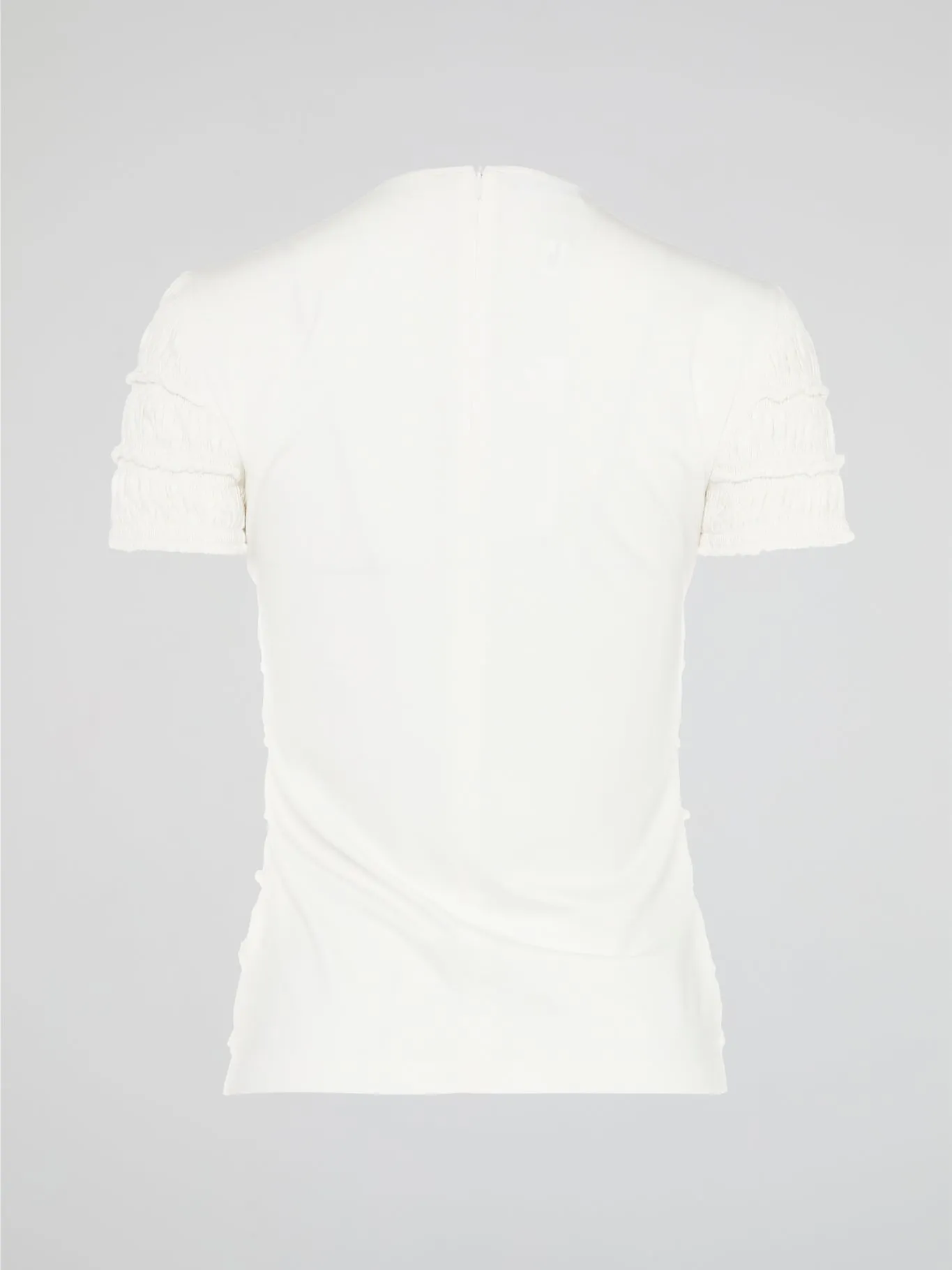 White Tiered Top