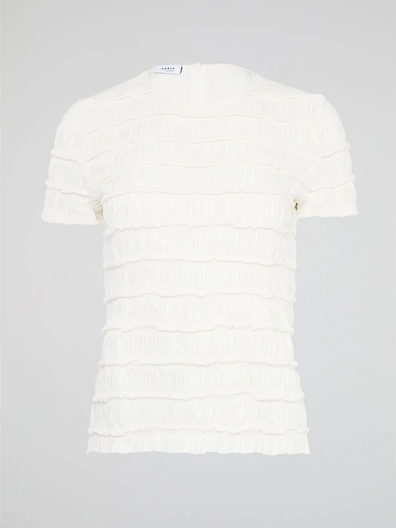 White Tiered Top