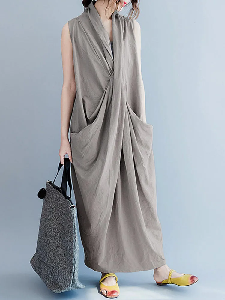 Women Dresses For Work V Neck Women Maxi Dress